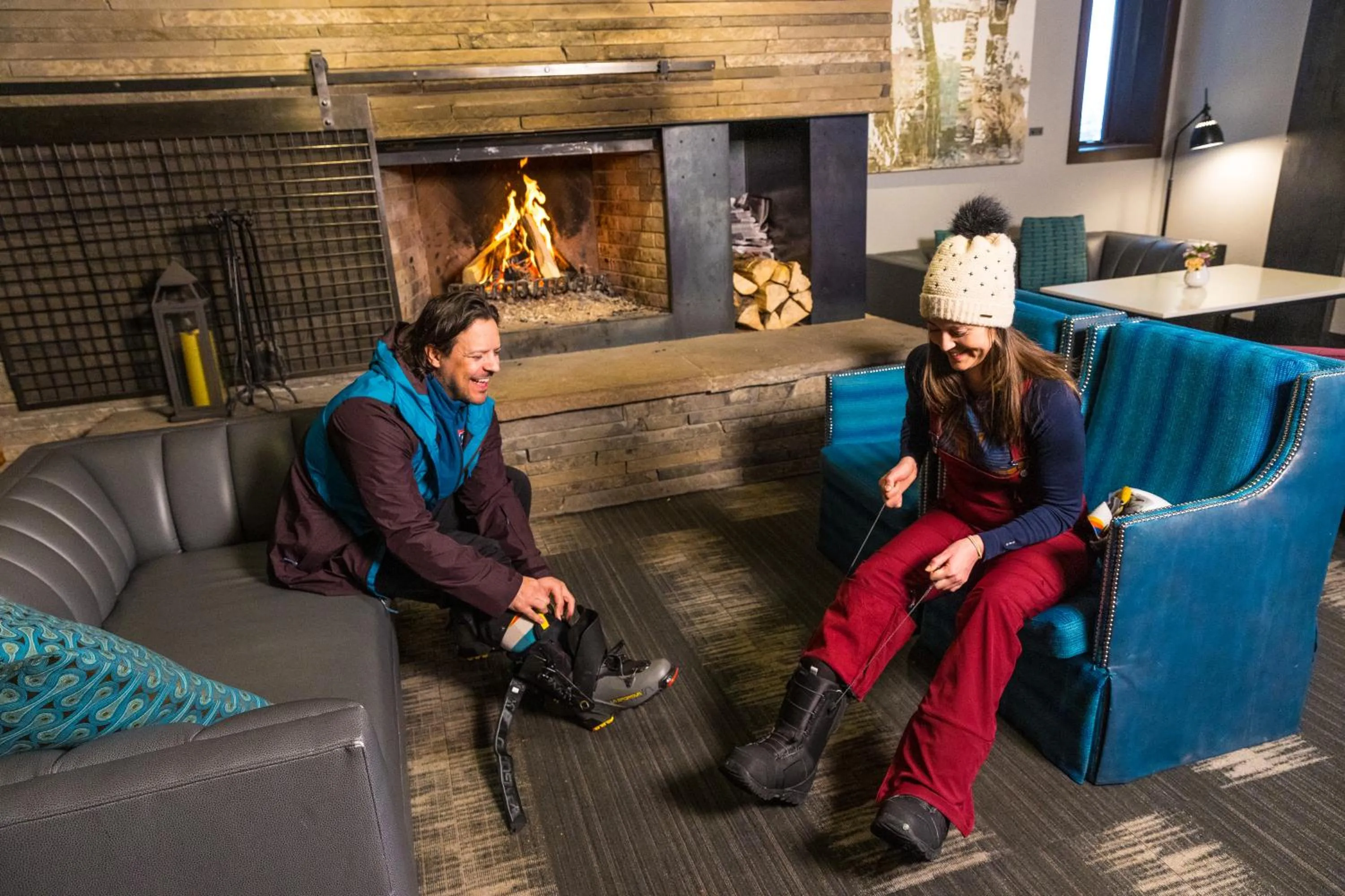 Lobby or reception in Hotel Terra Jackson Hole, a Noble House Resort