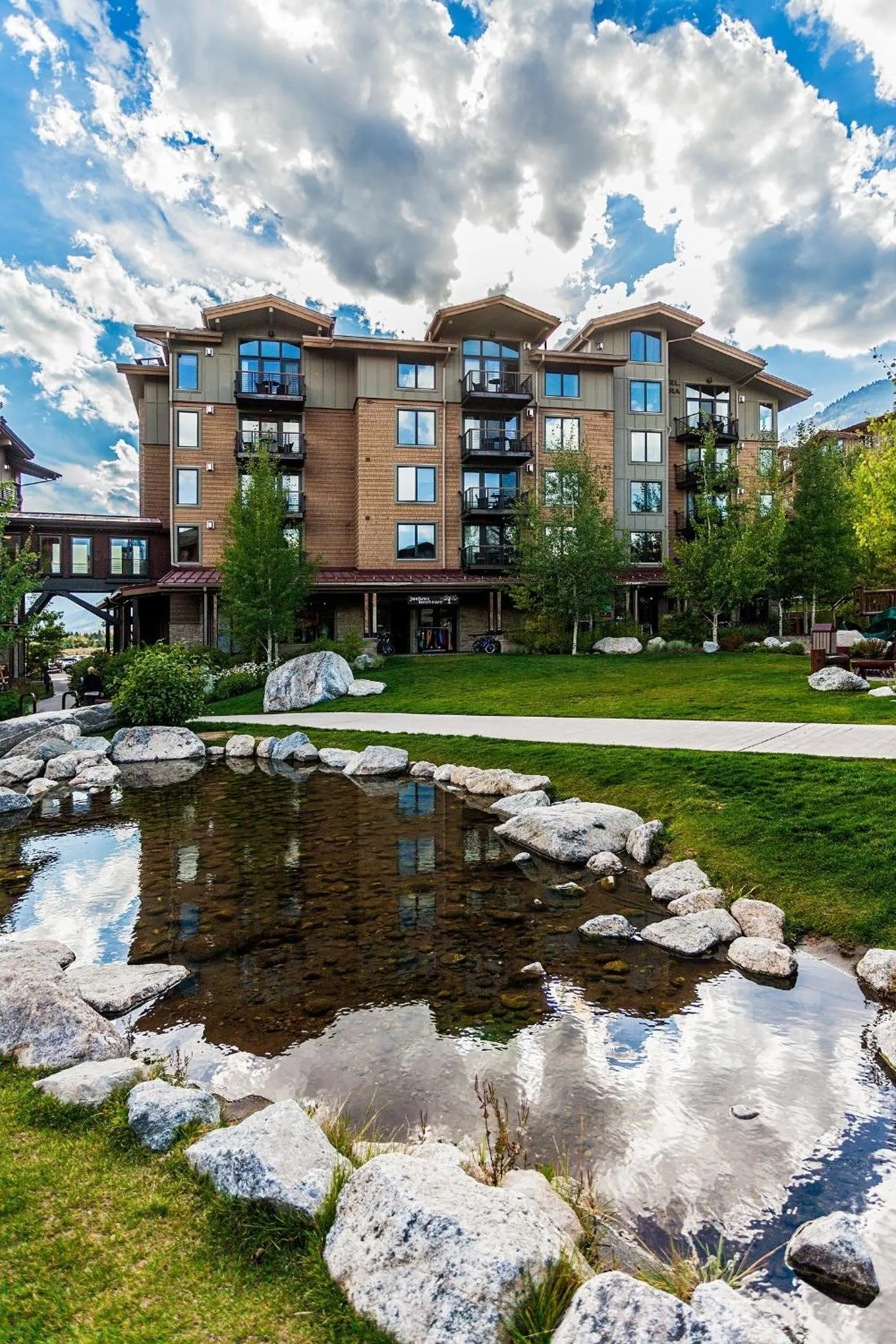 Property building in Hotel Terra Jackson Hole, a Noble House Resort