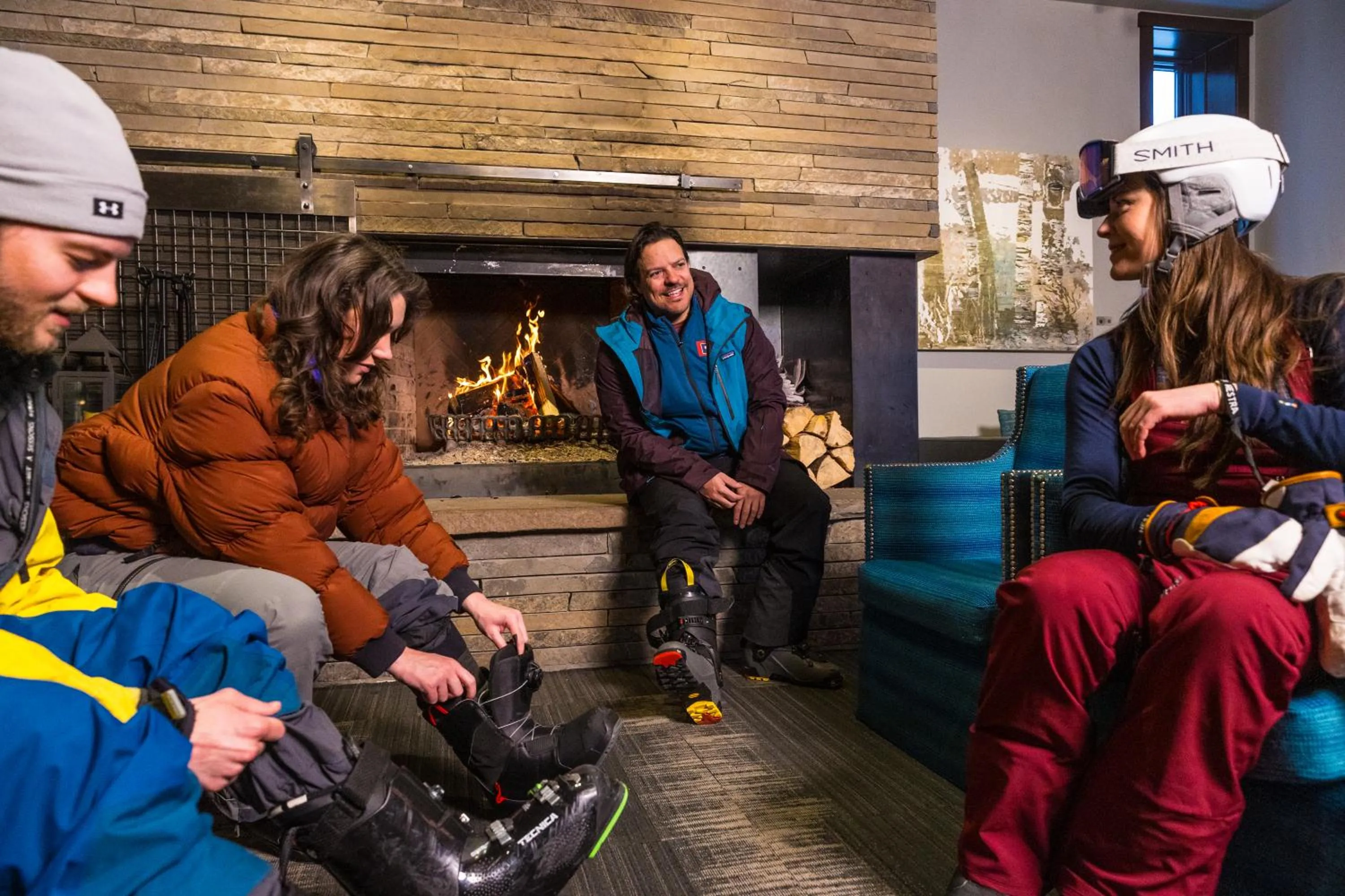 Lobby or reception in Hotel Terra Jackson Hole, a Noble House Resort