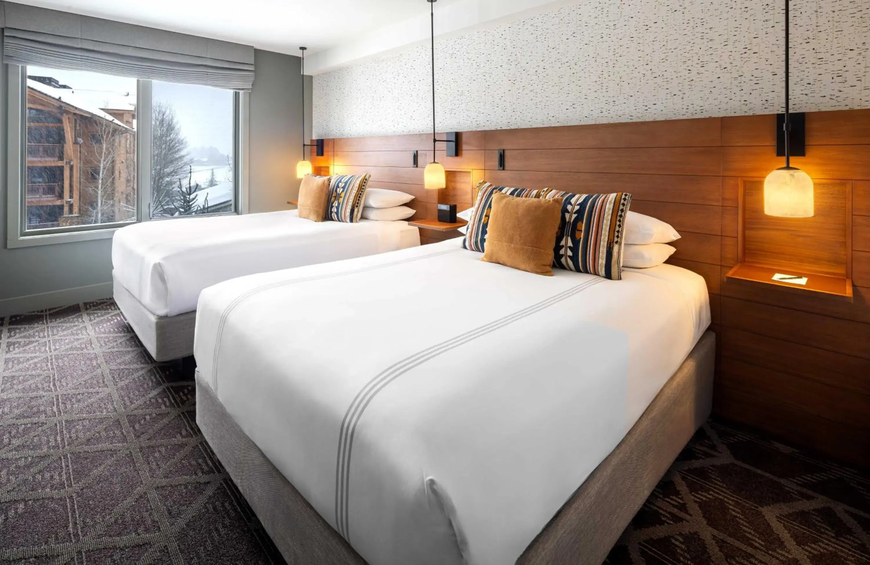 Queen Room with Two Queen Beds in Hotel Terra Jackson Hole, a Noble House Resort Queen Room with Two Queen Beds in Hotel Terra Jackson Hole, a Noble House Resort