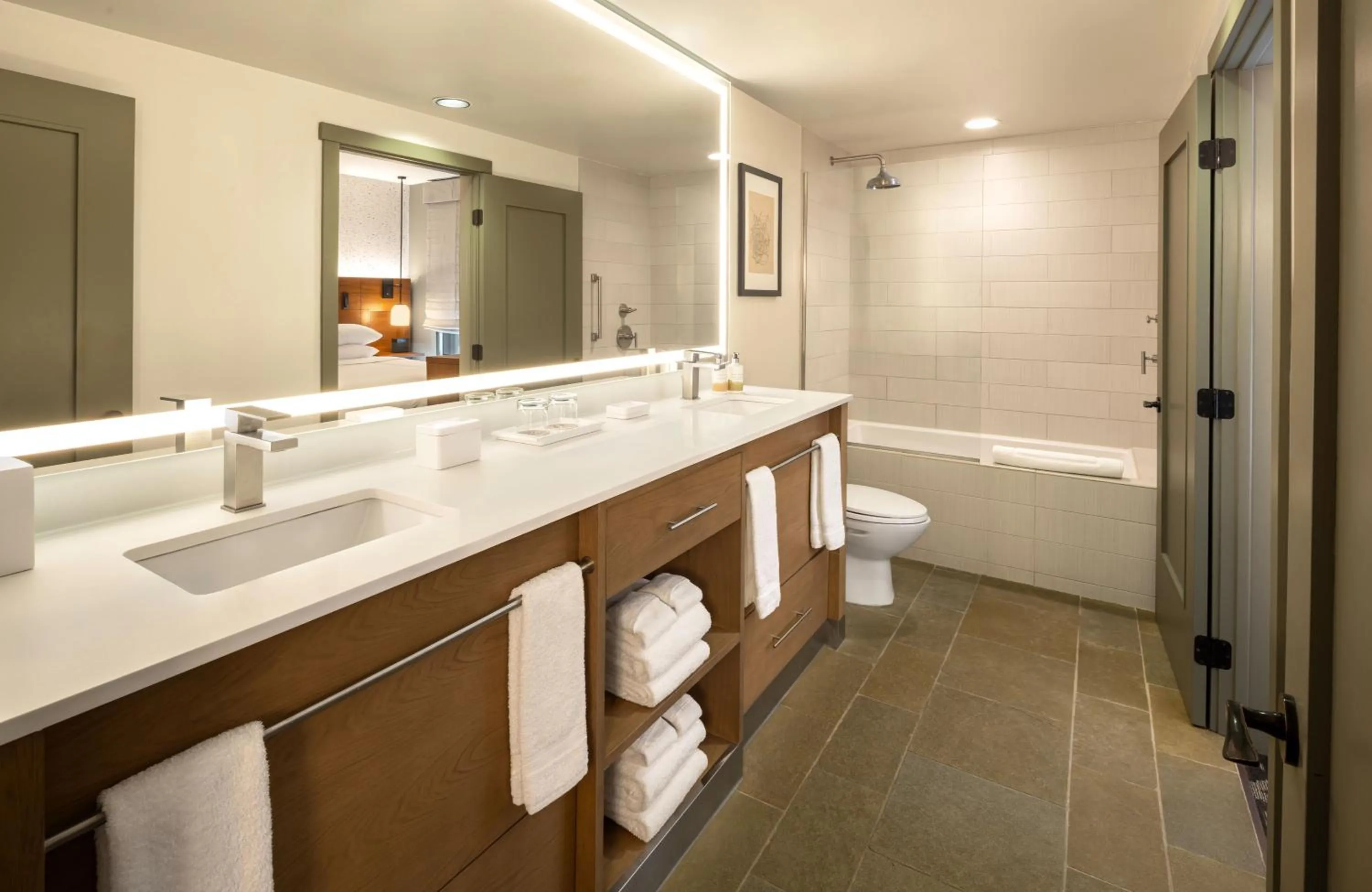 Bathroom in Hotel Terra Jackson Hole, a Noble House Resort