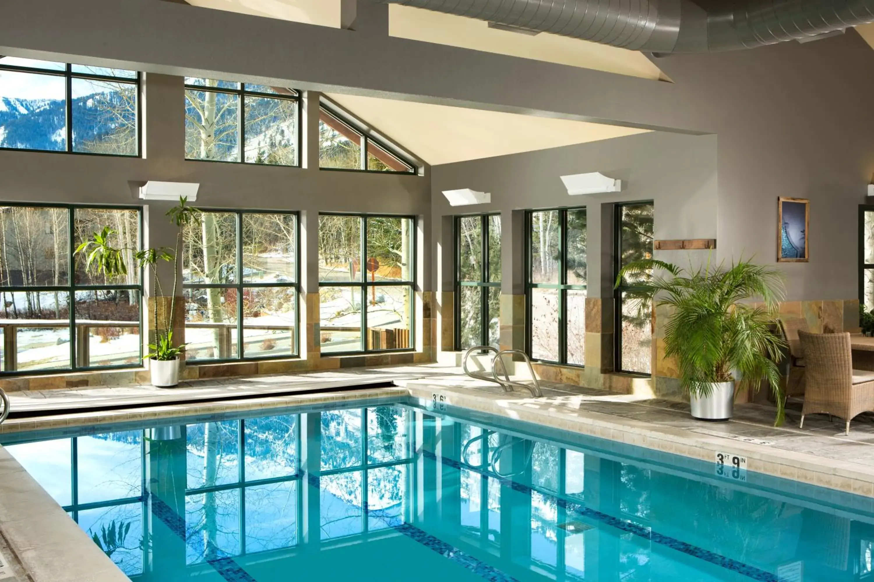 Swimming pool in Teton Mountain Lodge and Spa, a Noble House Resort Swimming pool in Teton Mountain Lodge and Spa, a Noble House Resort