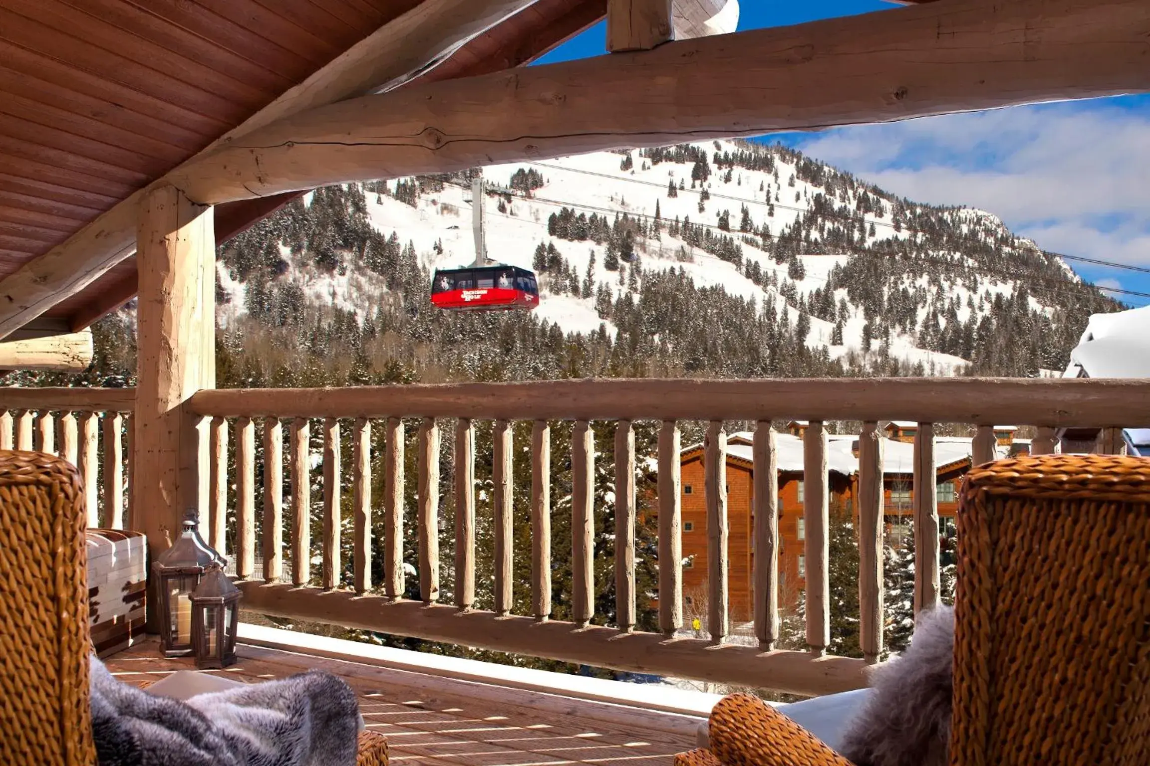 Landmark view in Teton Mountain Lodge and Spa, a Noble House Resort Landmark view in Teton Mountain Lodge and Spa, a Noble House Resort