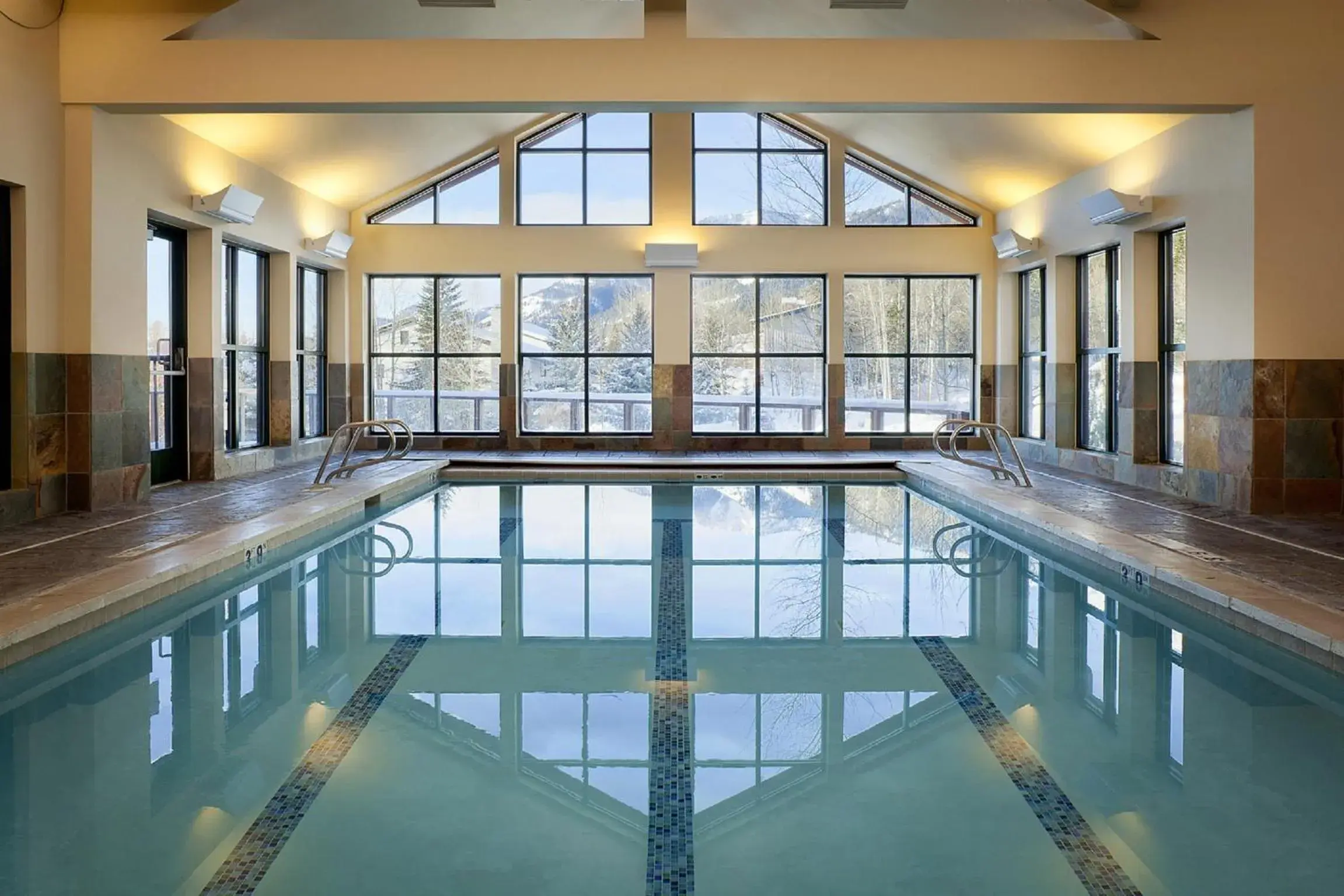 Swimming pool in Teton Mountain Lodge and Spa, a Noble House Resort Swimming pool in Teton Mountain Lodge and Spa, a Noble House Resort