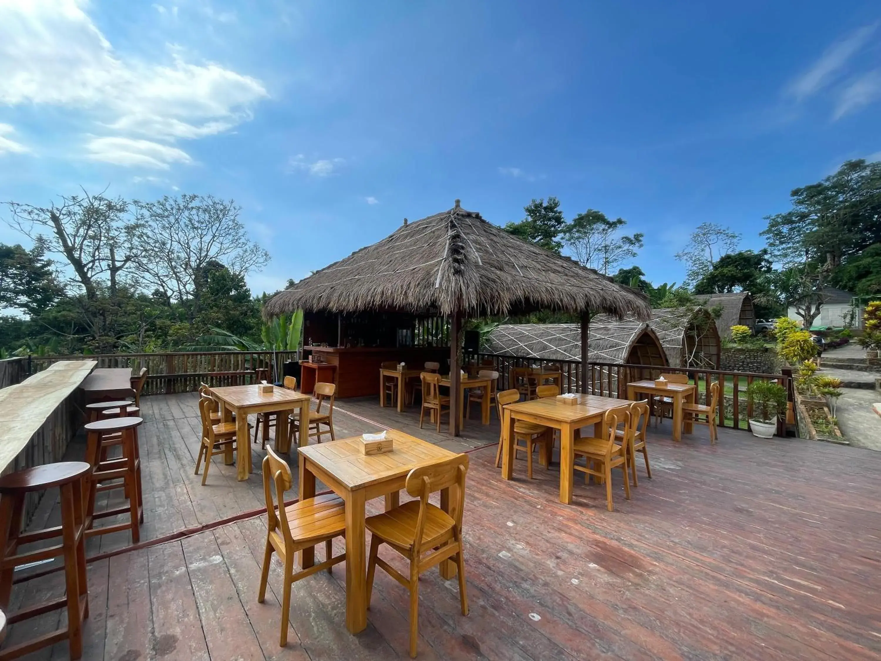 Property building in Villa Bambu Rinjani & Restaurant Property building in Villa Bambu Rinjani & Restaurant