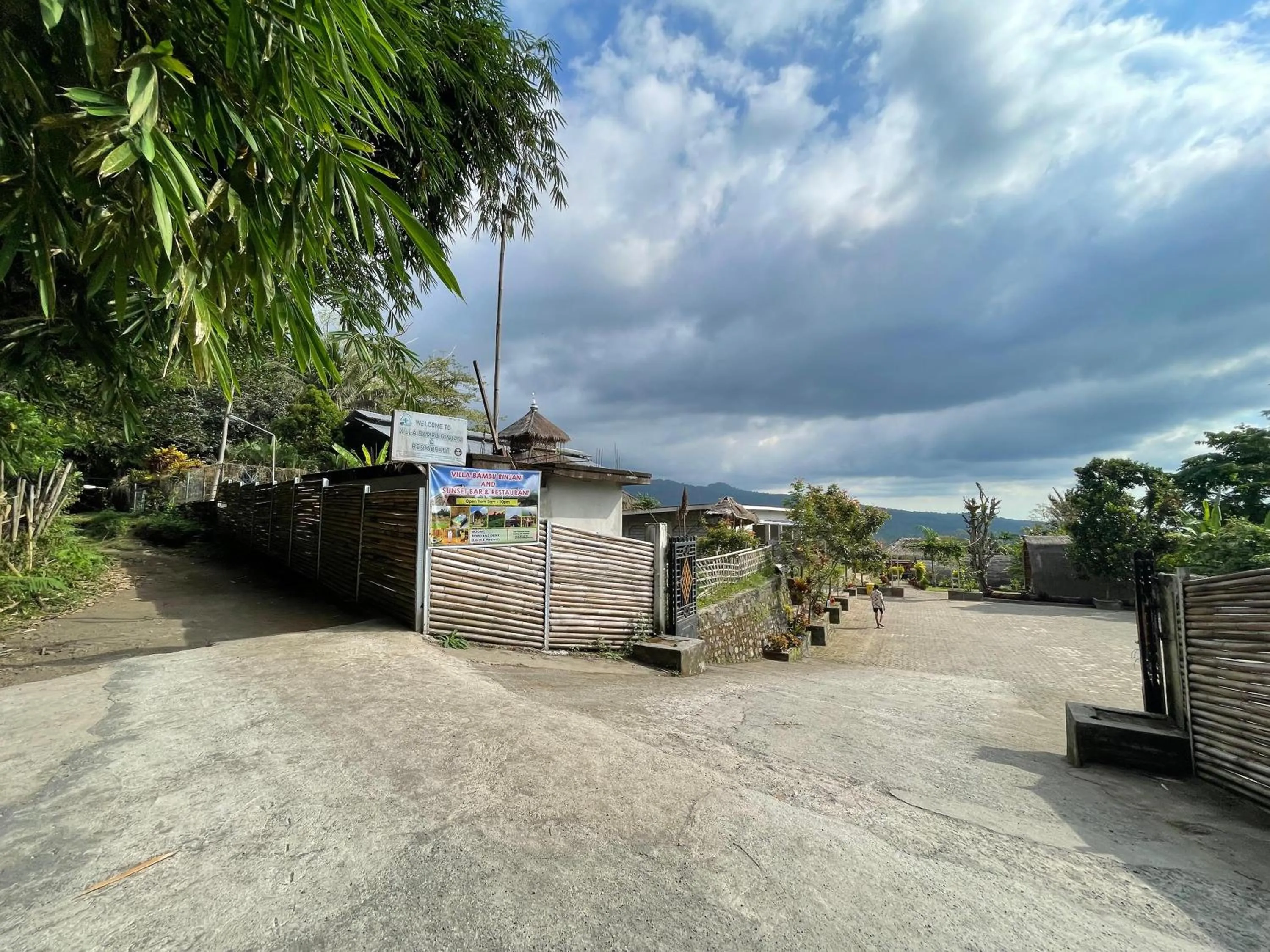 Natural landscape in Villa Bambu Rinjani & Restaurant