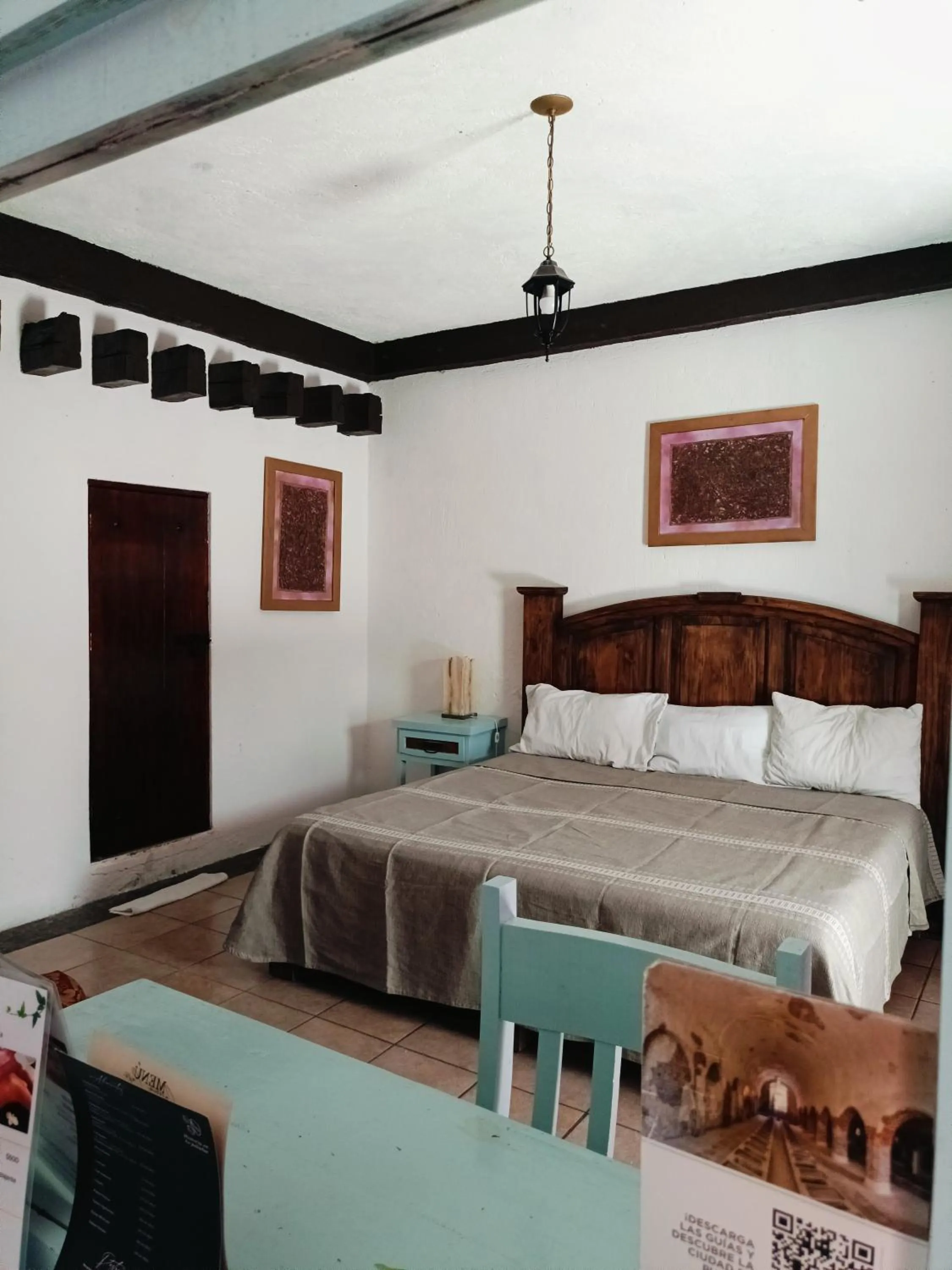 Bed in HOTEL BACANTES