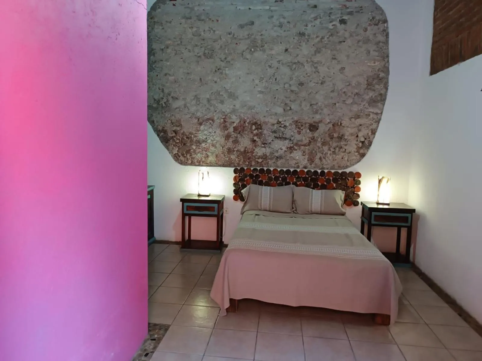 Bed in HOTEL BACANTES