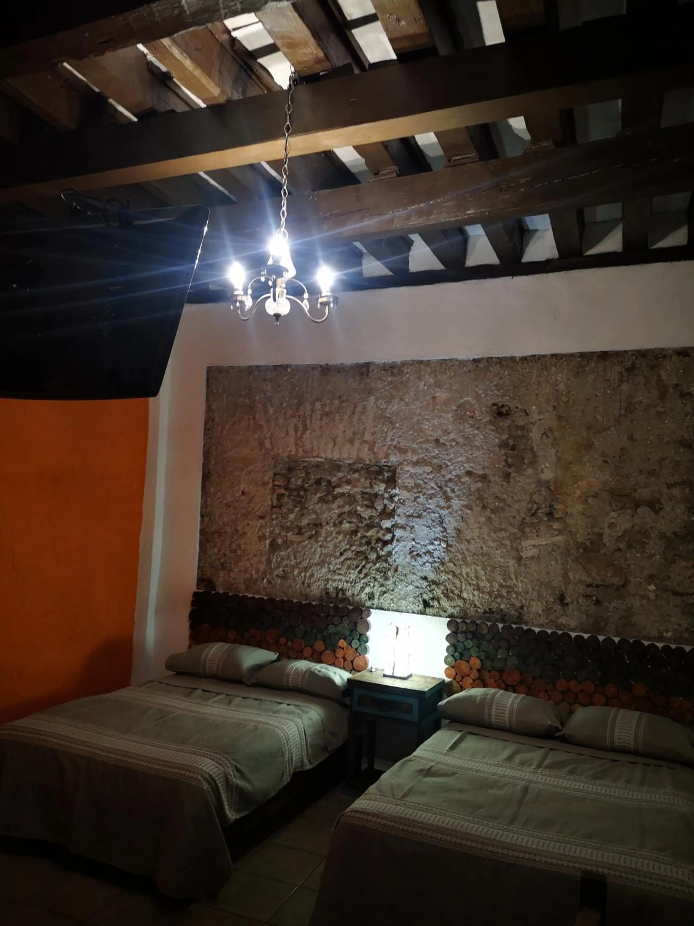 Bed in HOTEL BACANTES