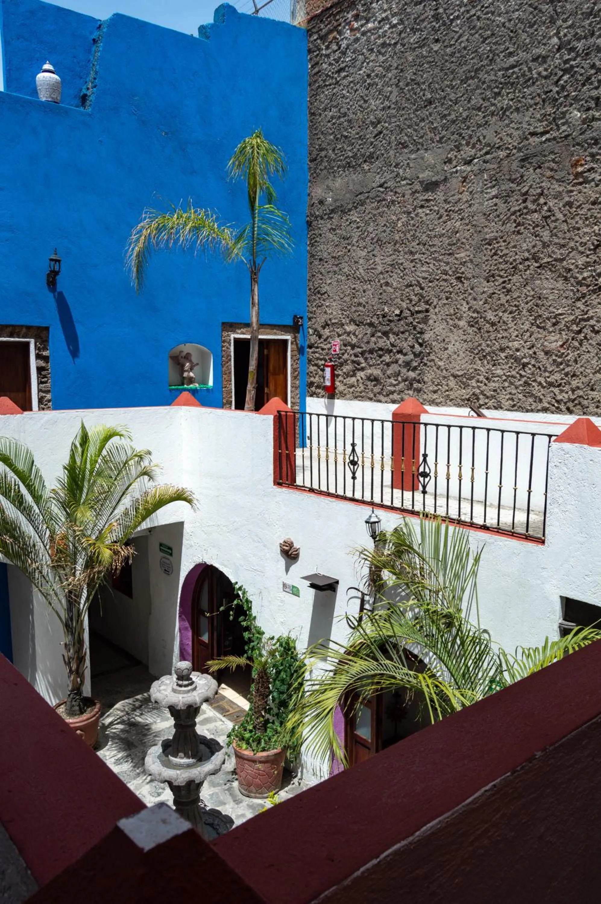 Patio in HOTEL BACANTES