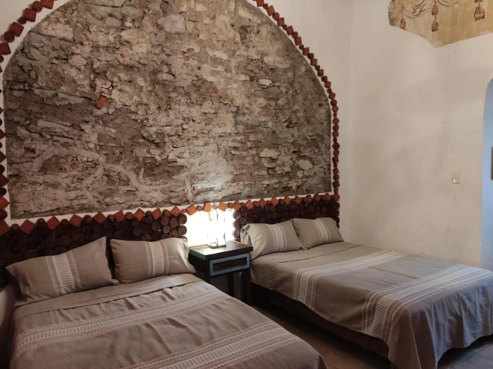 Bed in HOTEL BACANTES