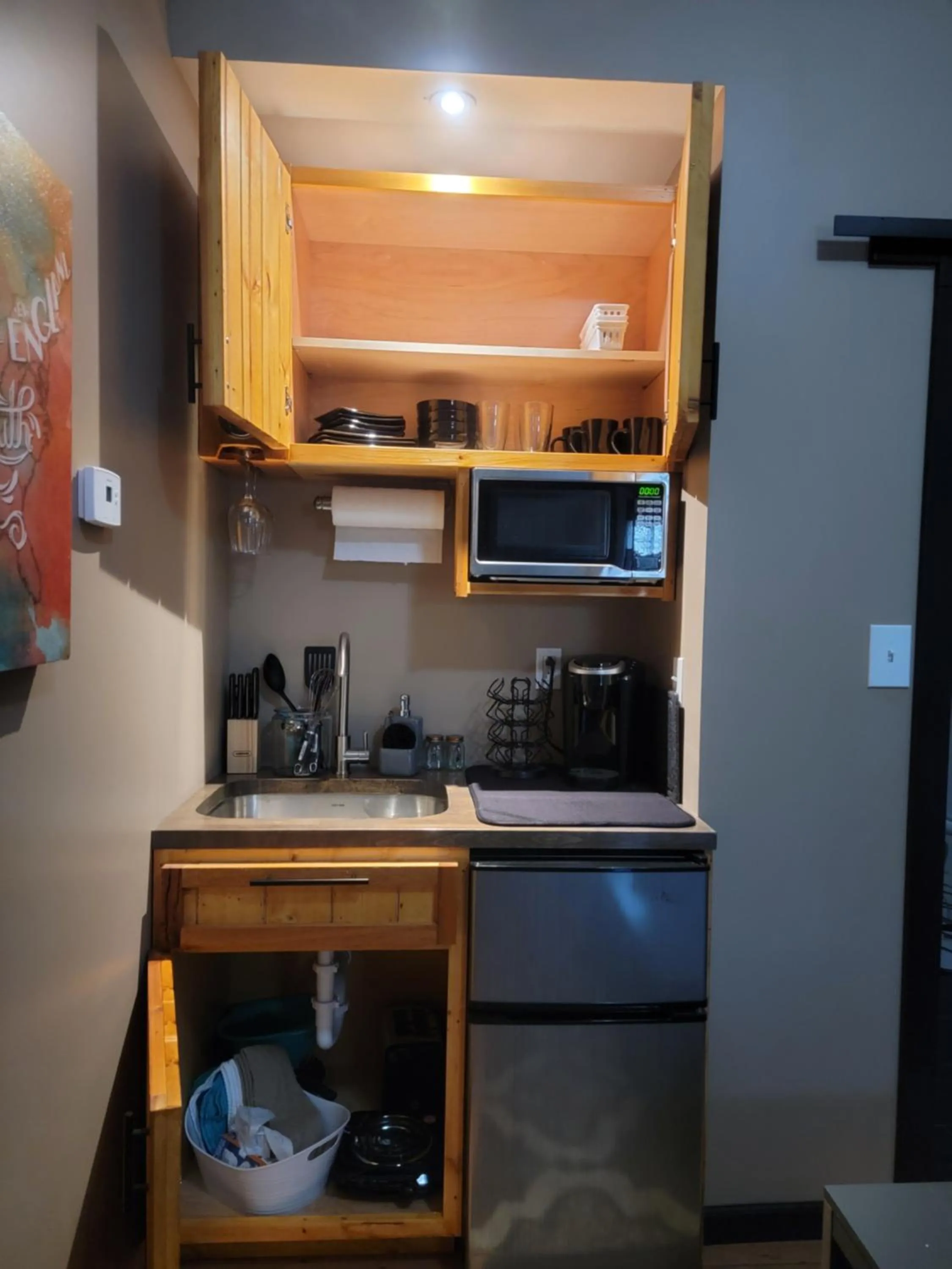 Kitchen or kitchenette in The Colburn Schoolhouse - Geography suite