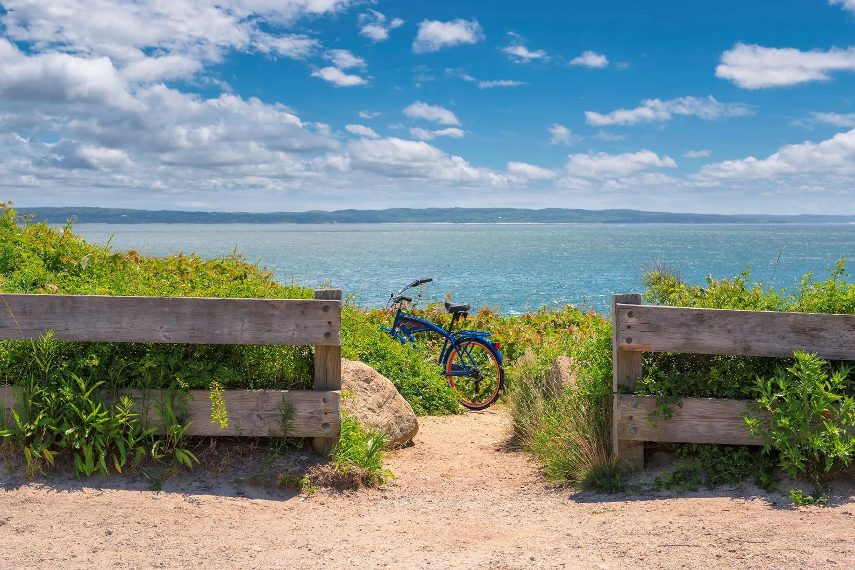 Natural landscape in Falmouth Tides