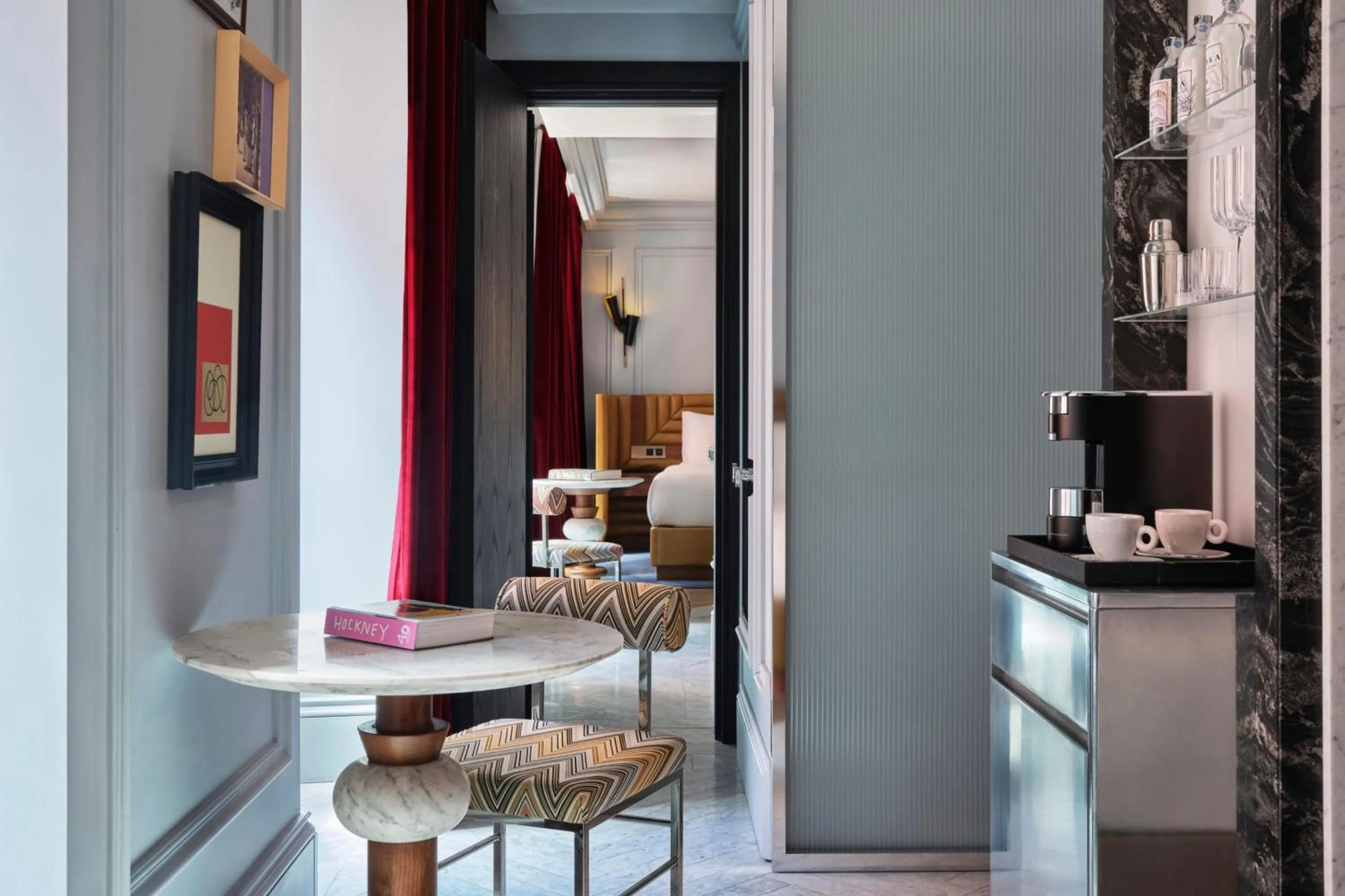 Photo of the whole room in W Rome