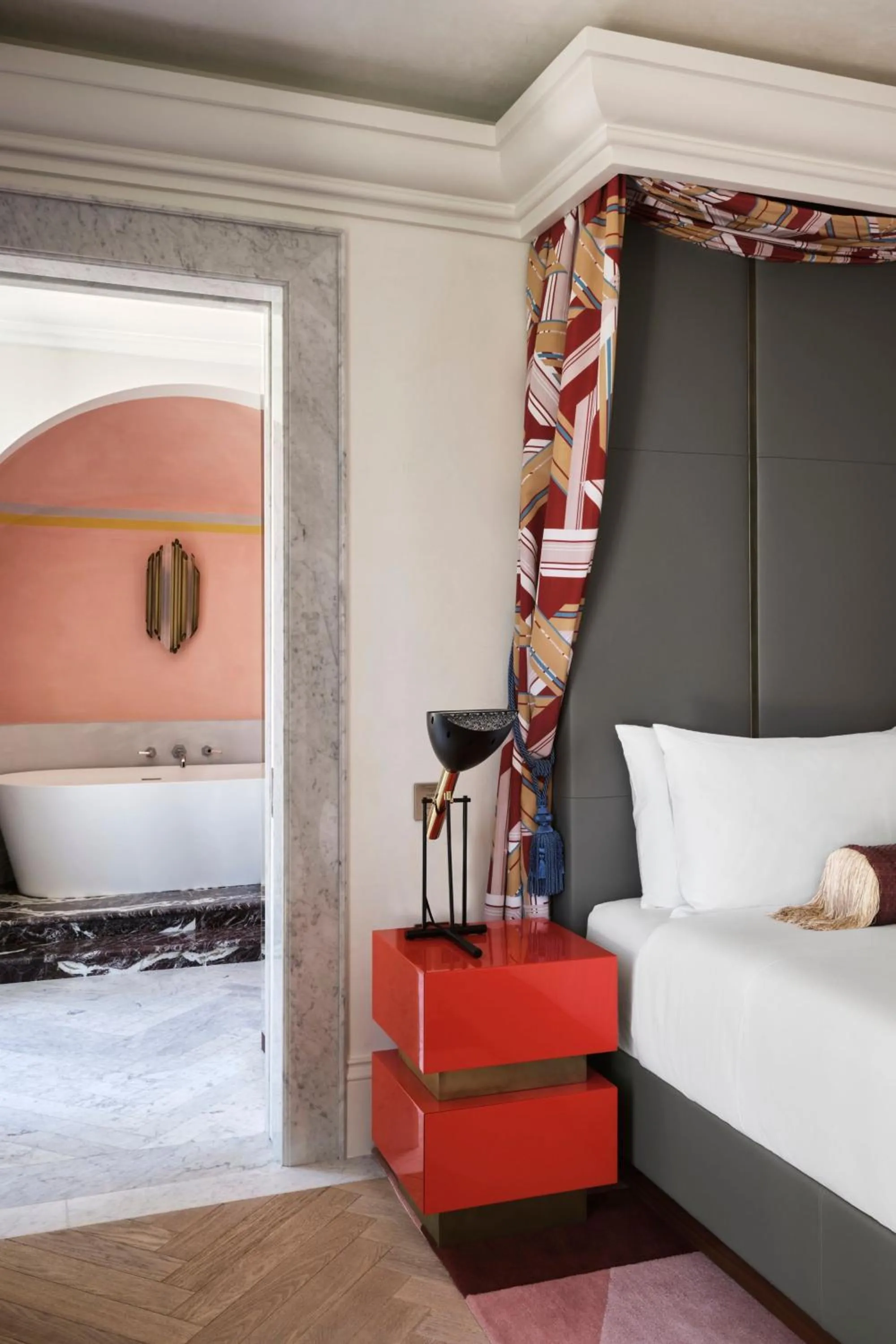 Photo of the whole room, Bed in W Rome