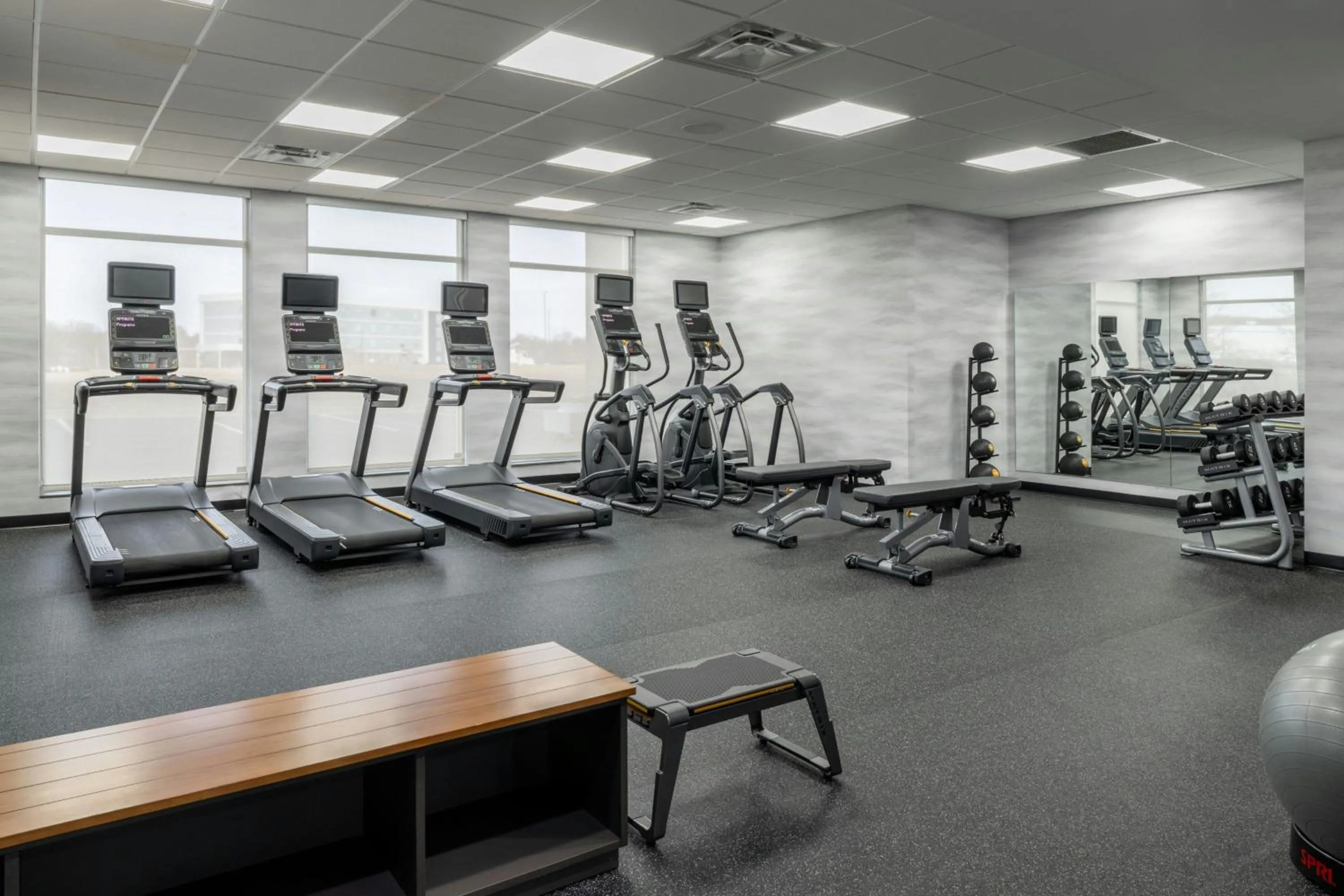 Fitness centre/facilities in Fairfield by Marriott Inn & Suites Louisville Shepherdsville