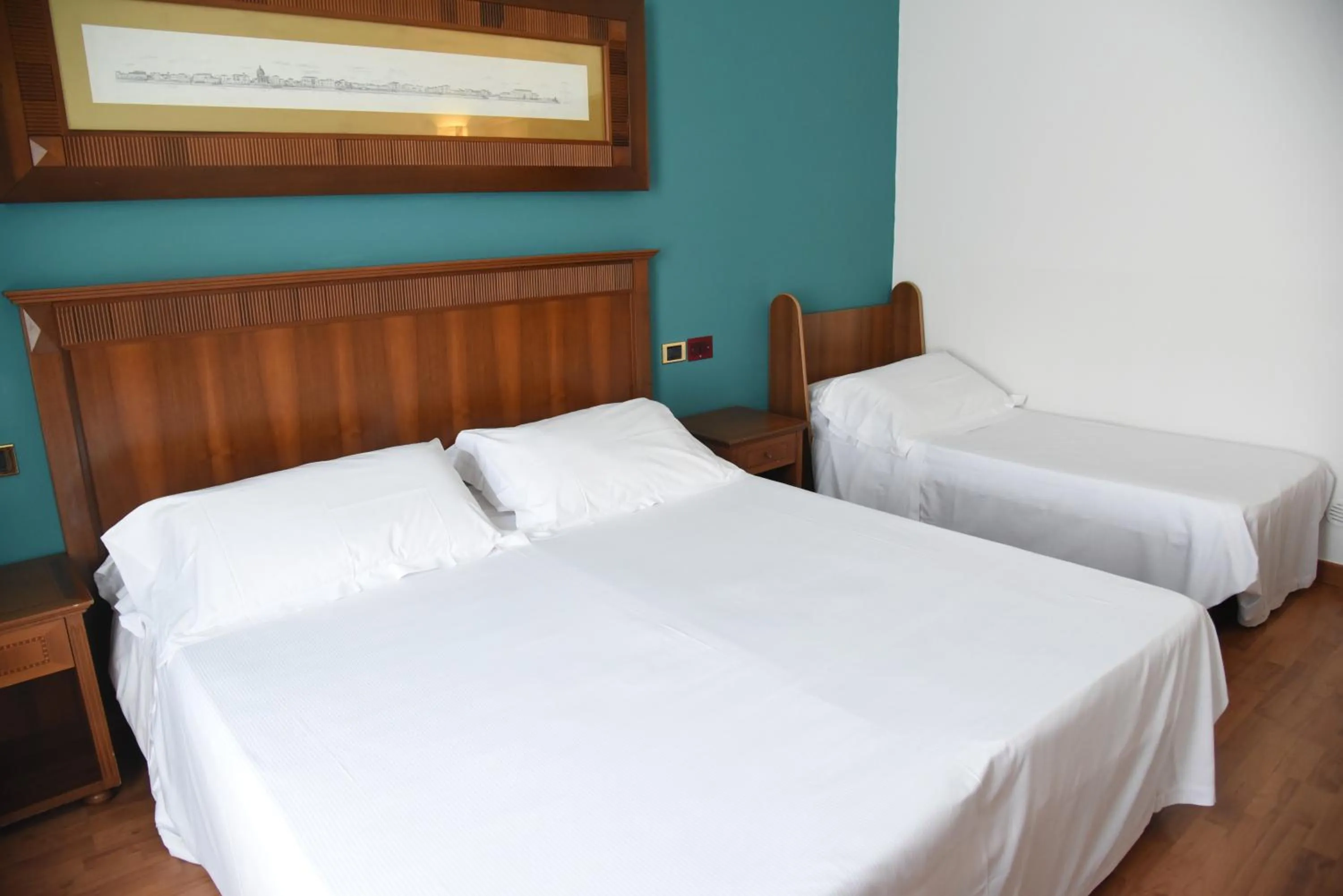 Bed in HOTEL DUCA D'AOSTA