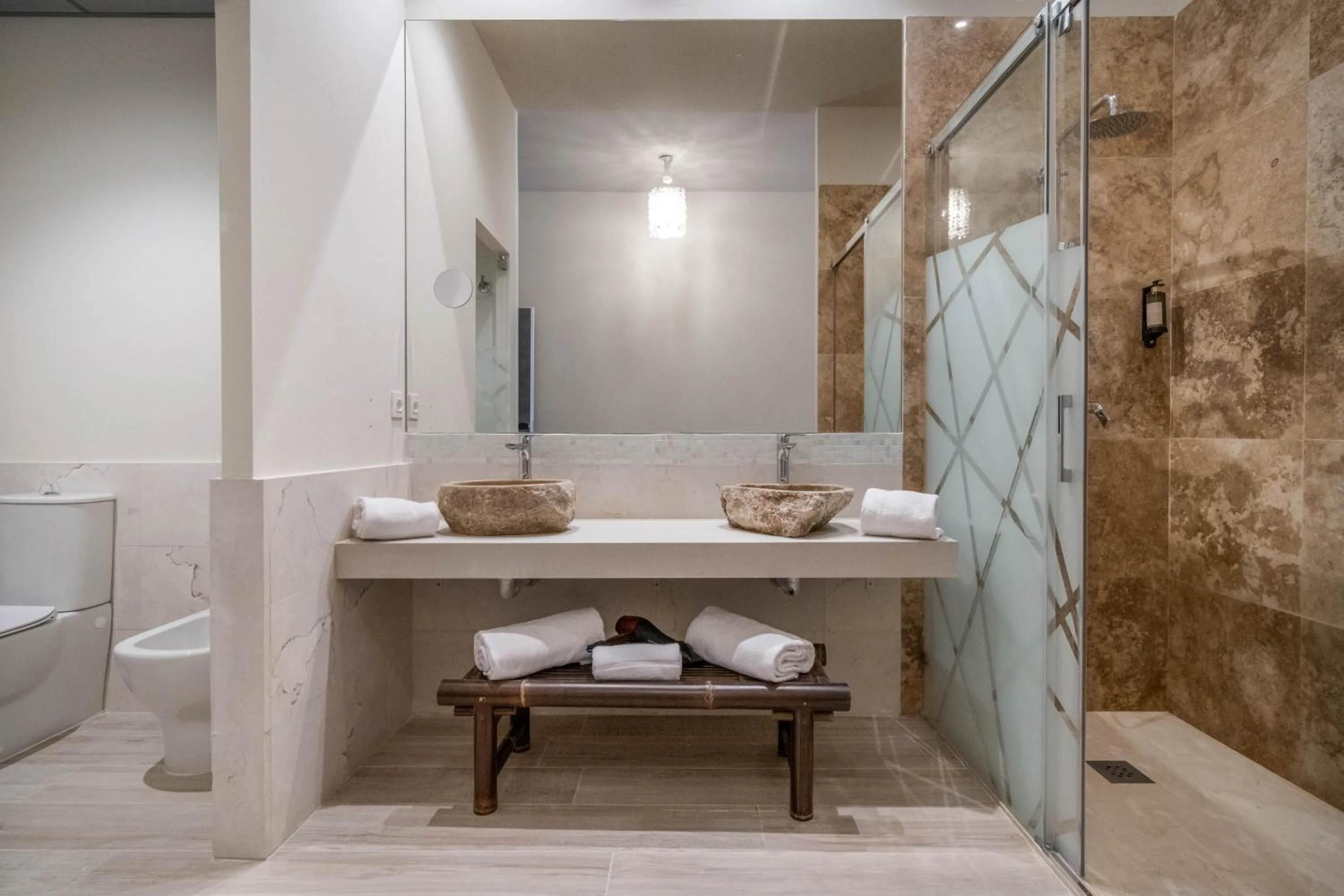Bathroom in Tarifa Suites by QHotels