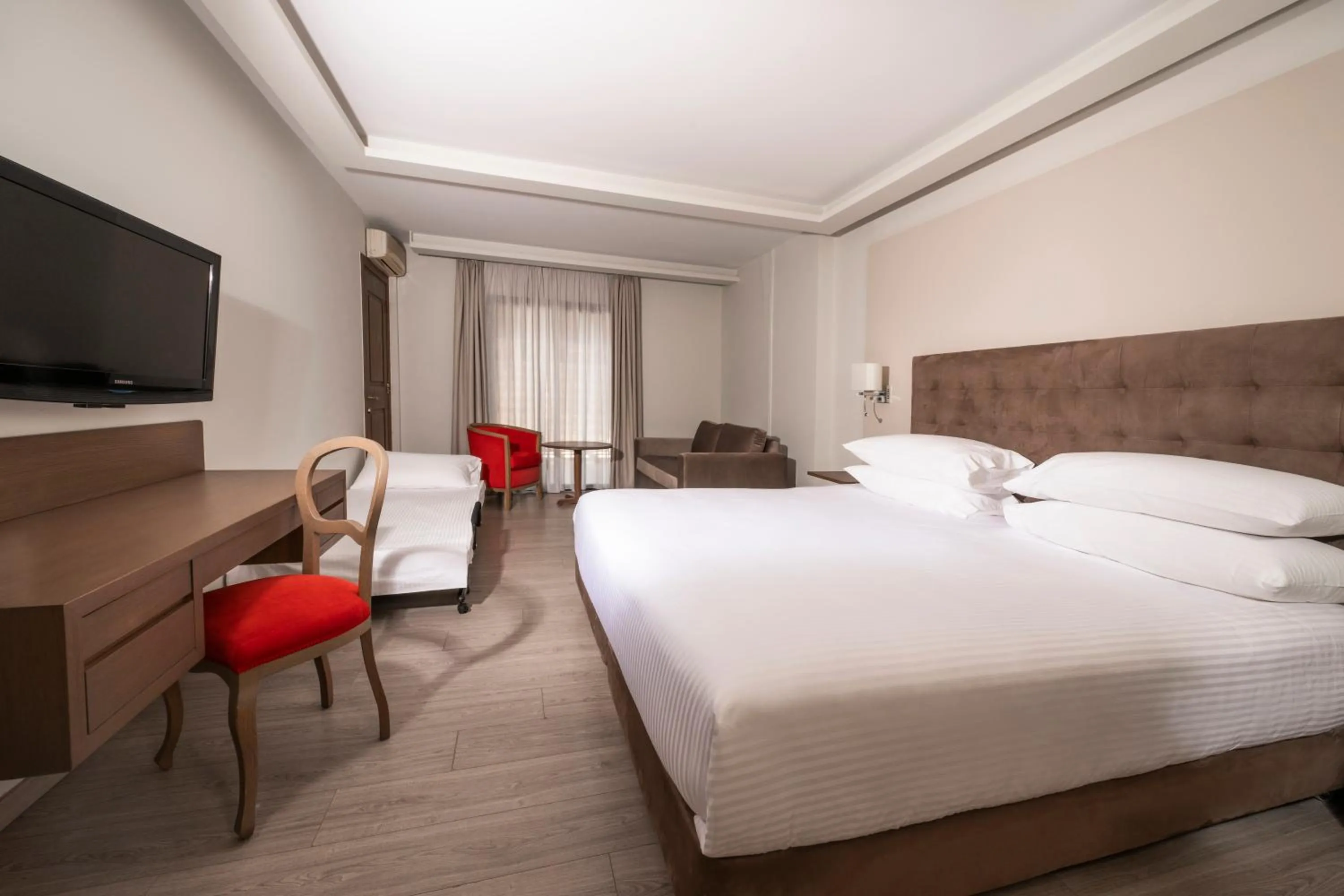 Bed in InterContinental Mzaar Lebanon Mountain Resort & Spa by IHG