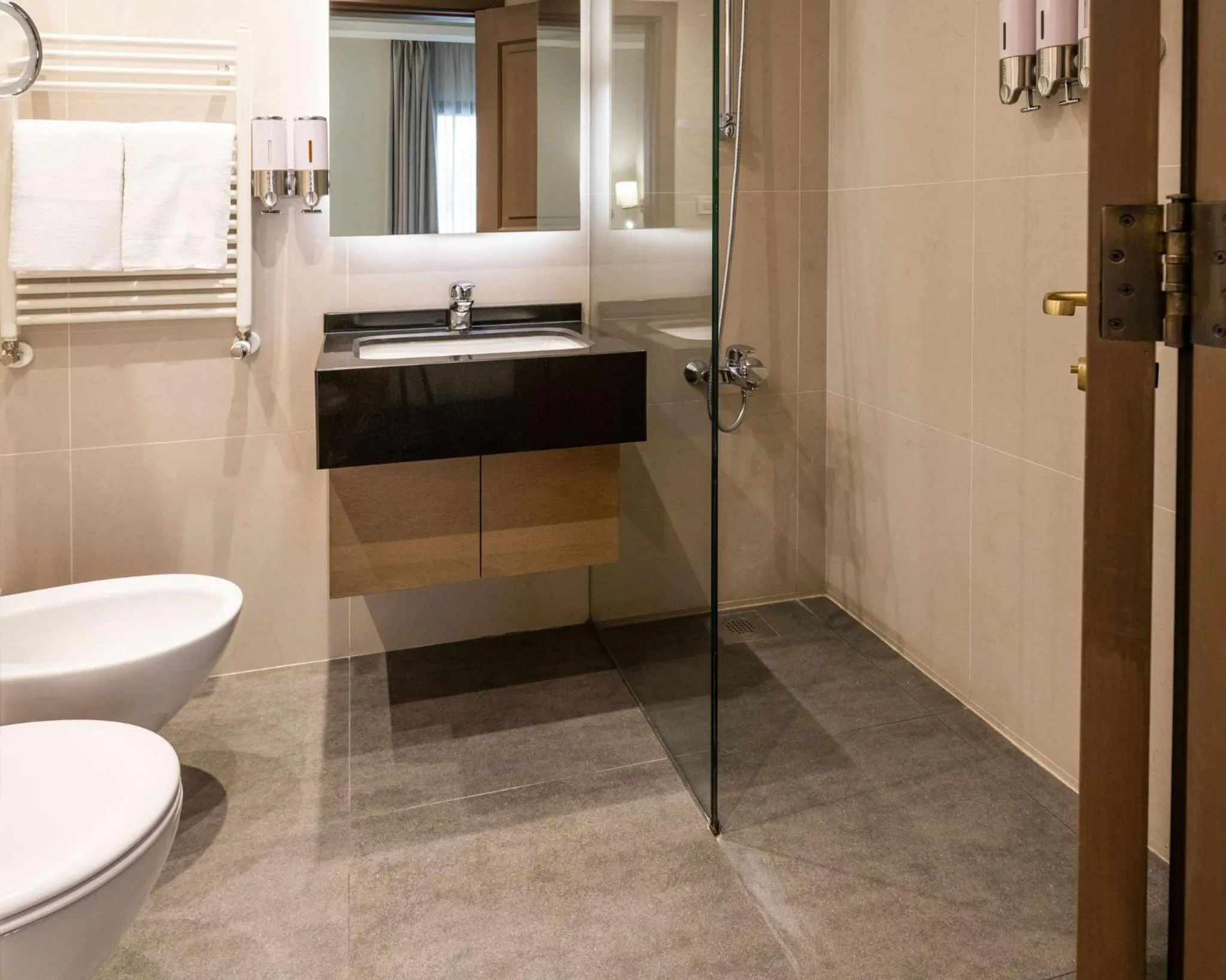 Bathroom in InterContinental Mzaar Lebanon Mountain Resort & Spa by IHG