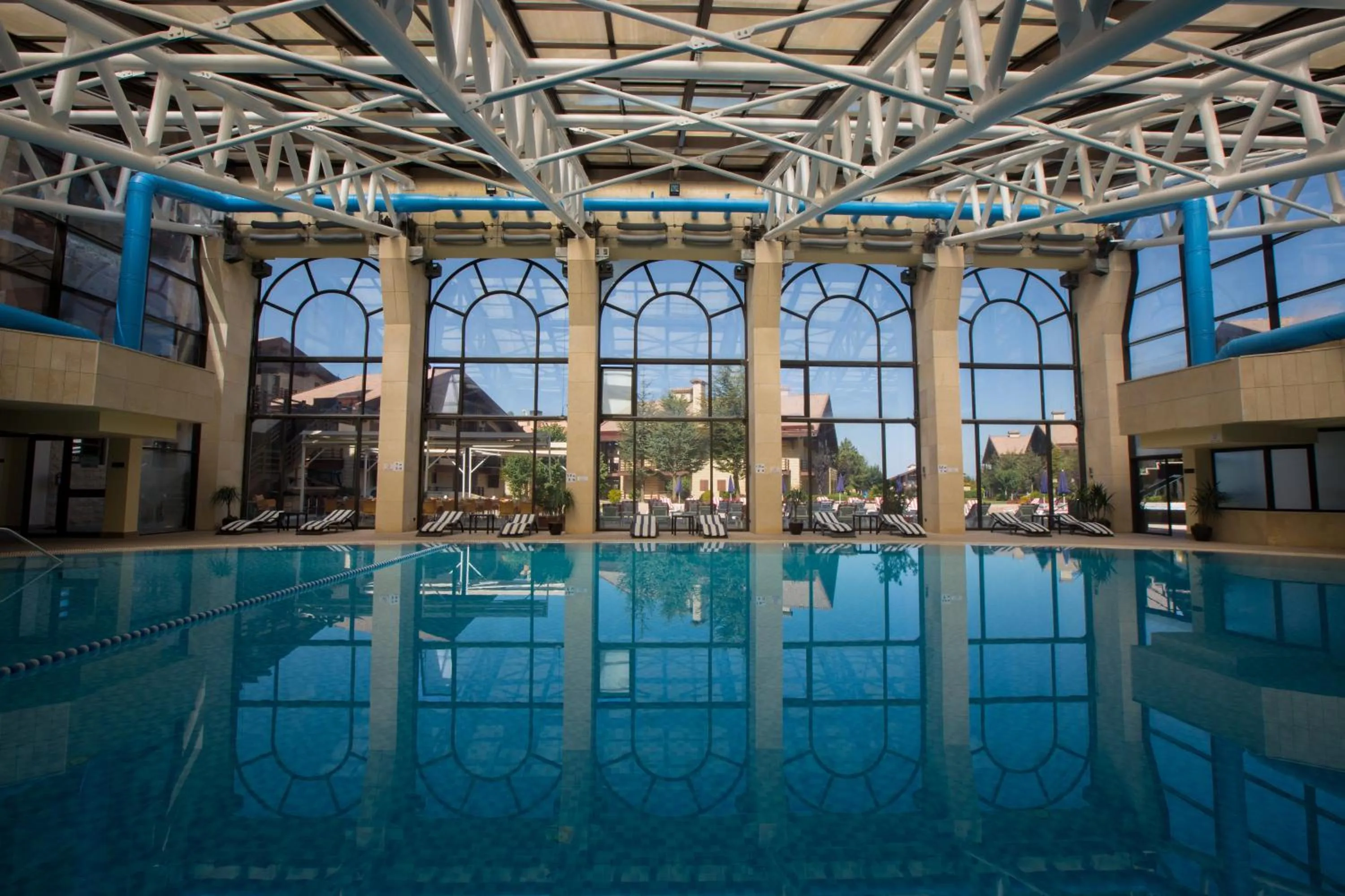 Swimming pool in InterContinental Mzaar Lebanon Mountain Resort & Spa by IHG