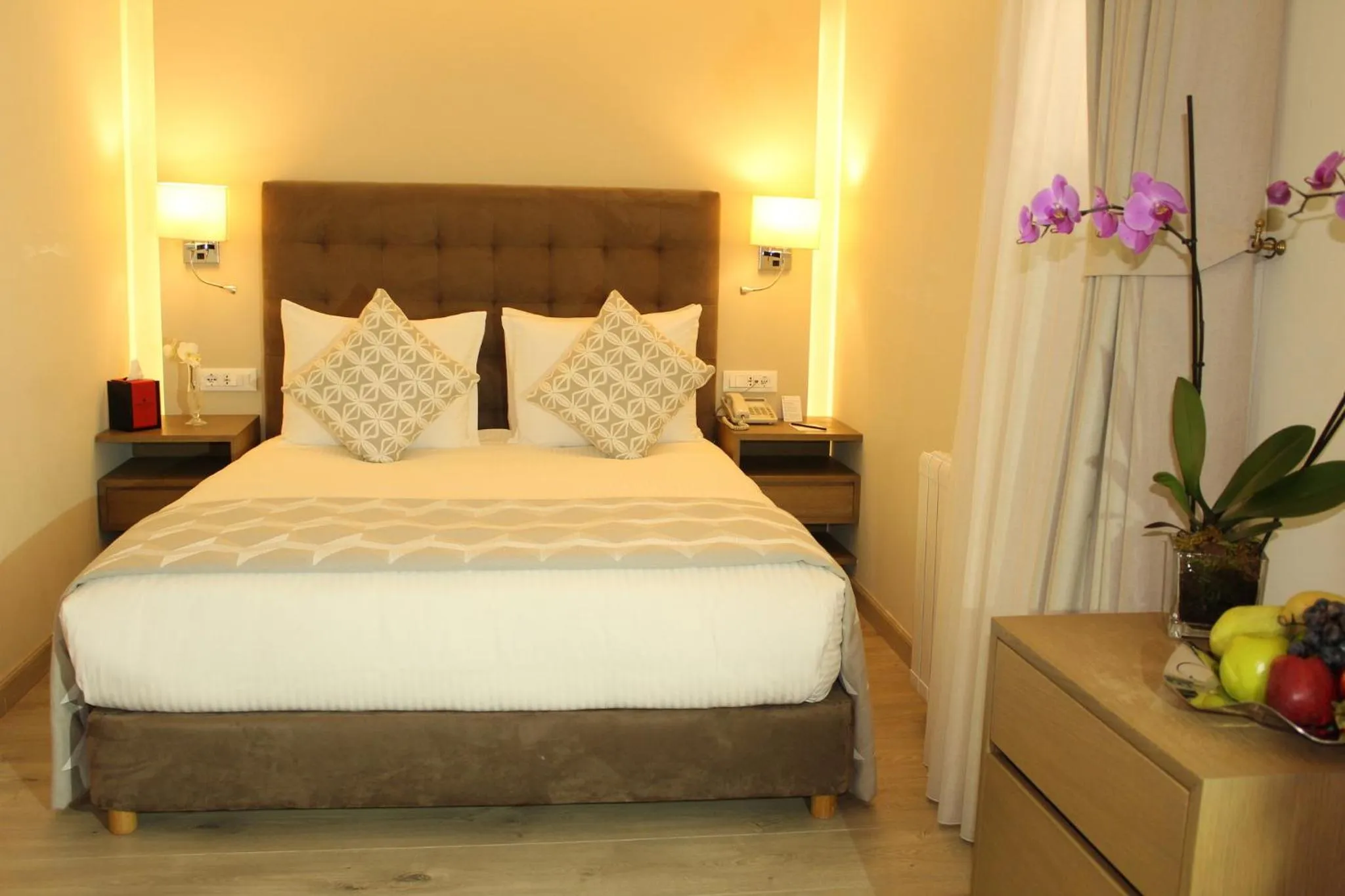 Photo of the whole room, Bed in InterContinental Mzaar Lebanon Mountain Resort & Spa by IHG