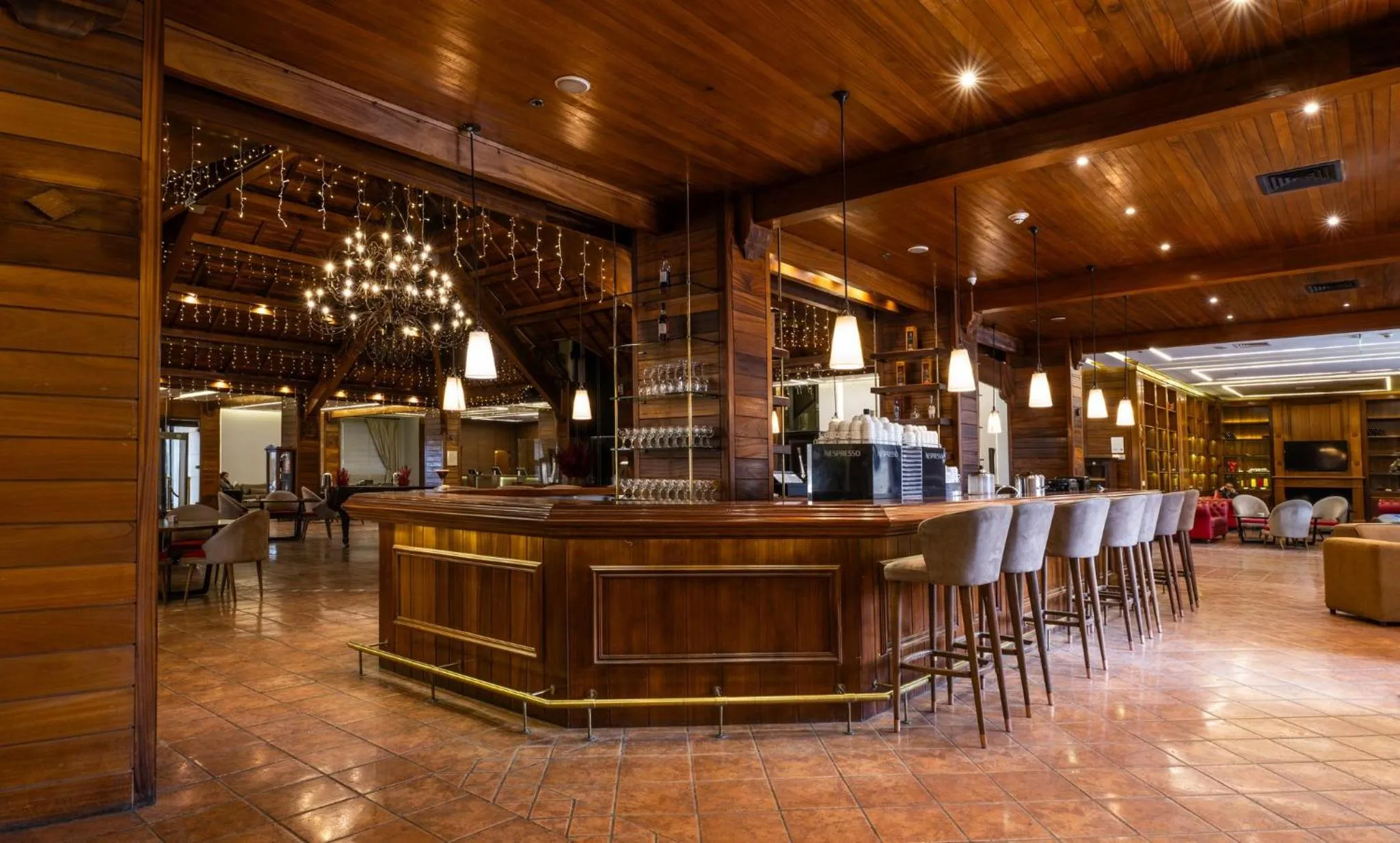 Lounge or bar in InterContinental Mzaar Lebanon Mountain Resort & Spa by IHG