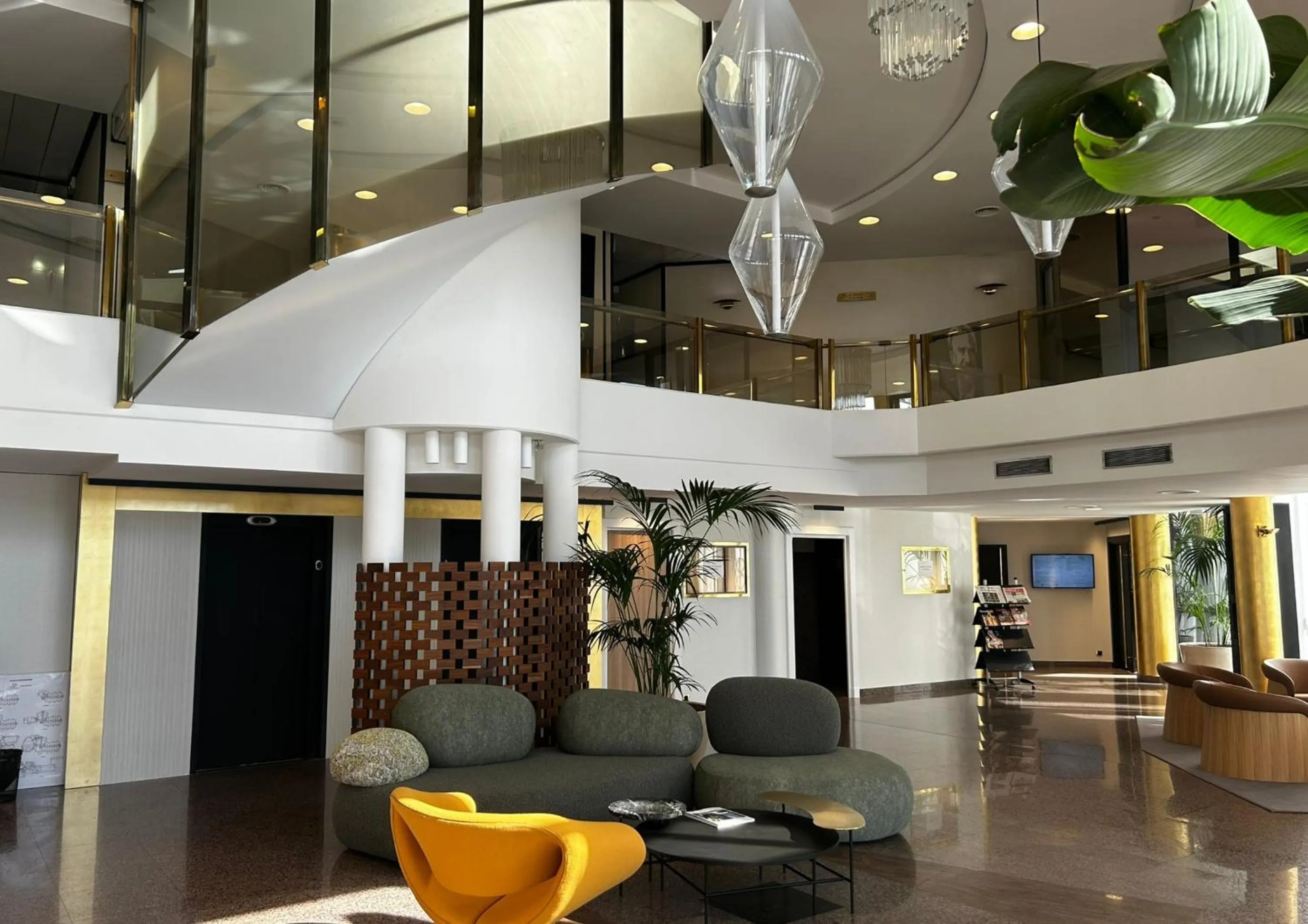 Lobby or reception in Hotel Palladia