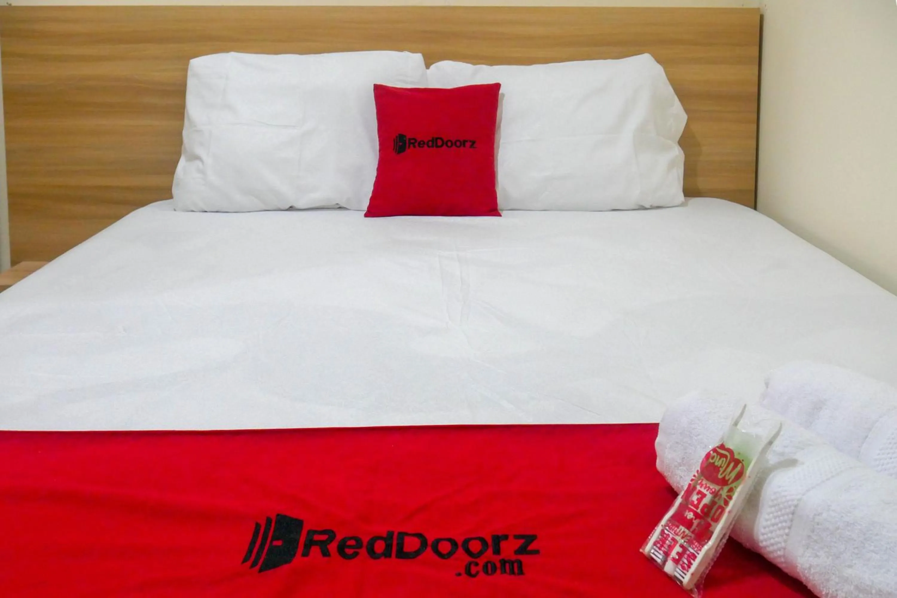 Bed in RedDoorz near Sleman City Hall Yogyakarta