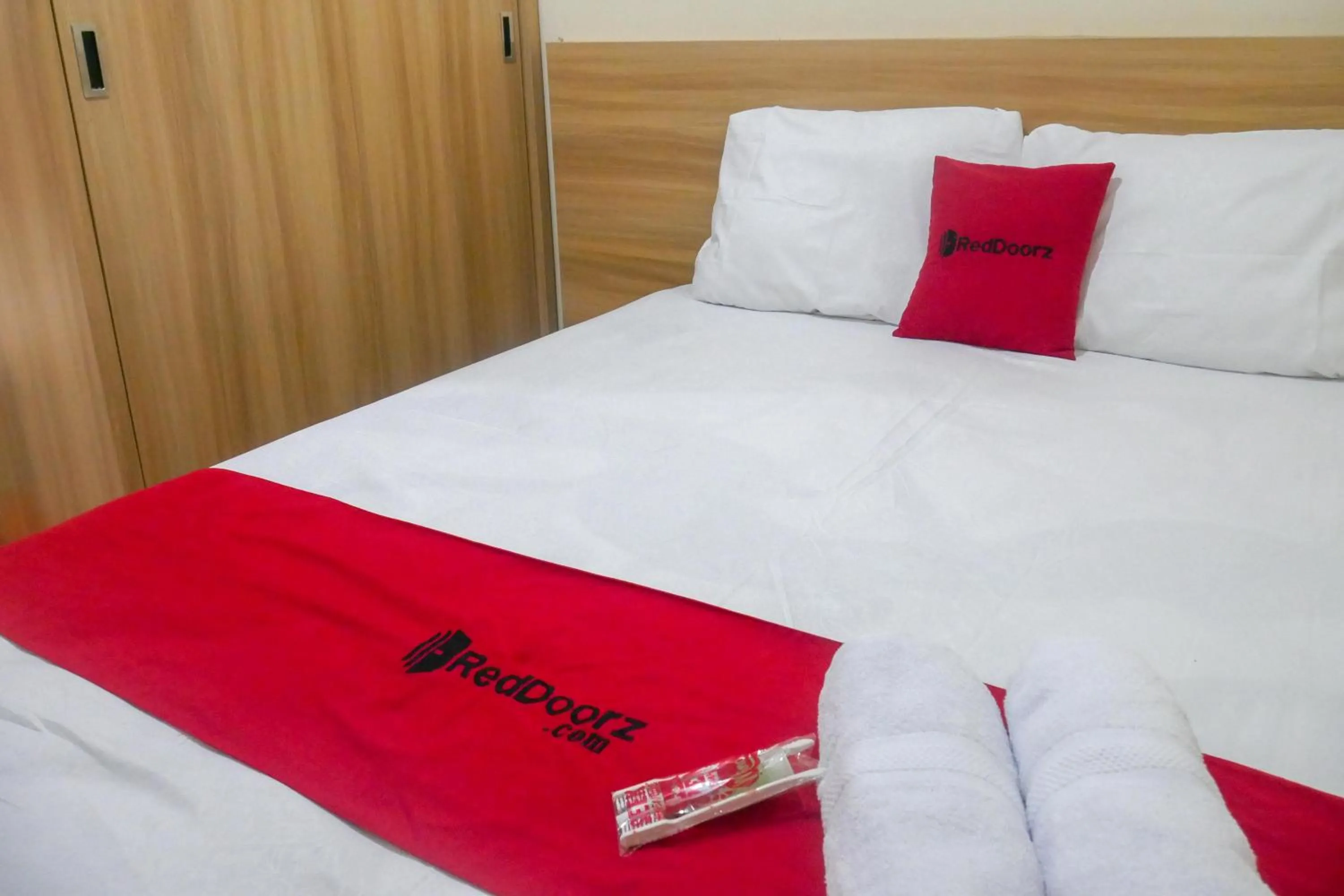 Bed in RedDoorz near Sleman City Hall Yogyakarta
