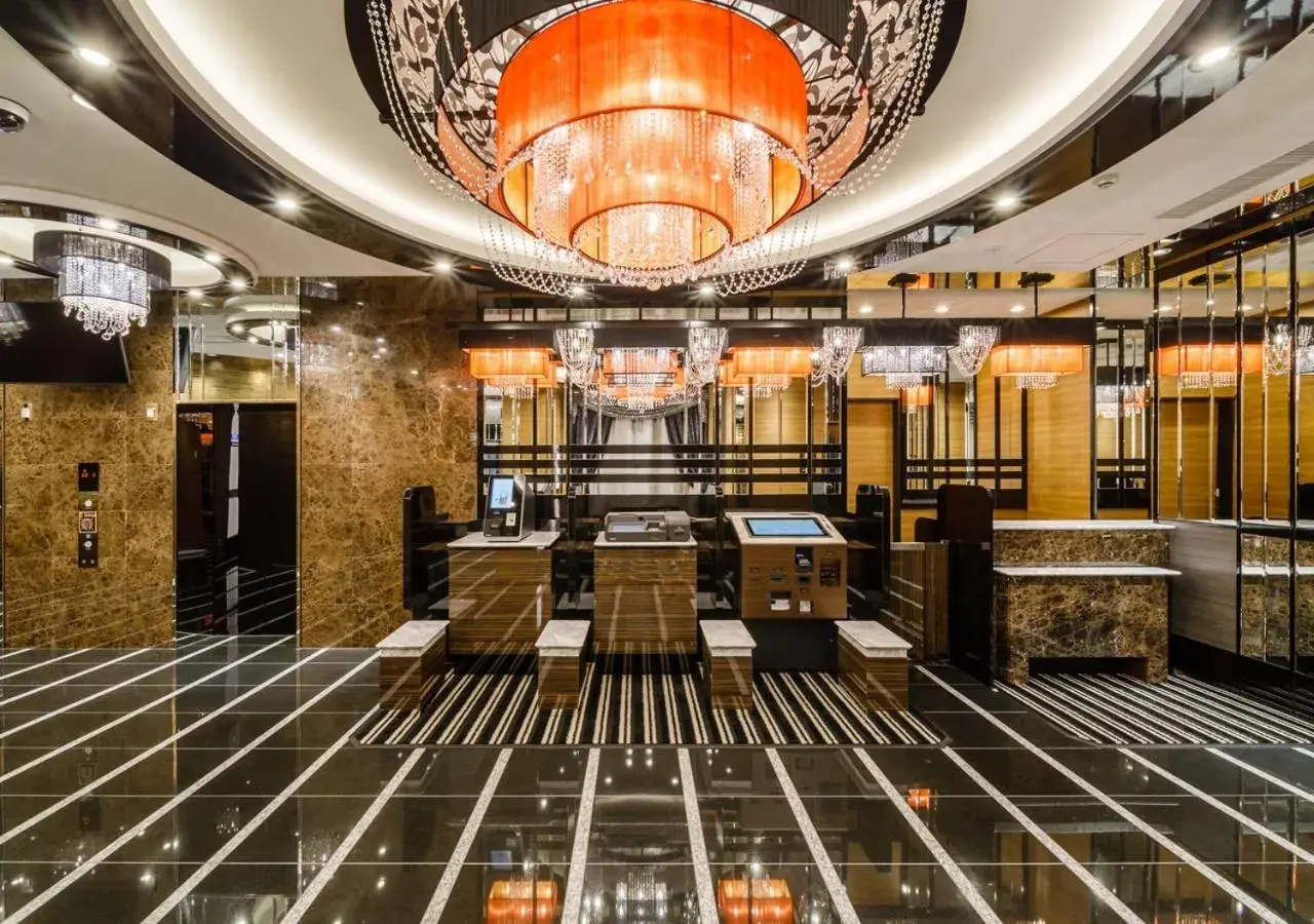 Lobby or reception in APA Hotel Hakata Ekimae 3Chome Lobby or reception in APA Hotel Hakata Ekimae 3Chome