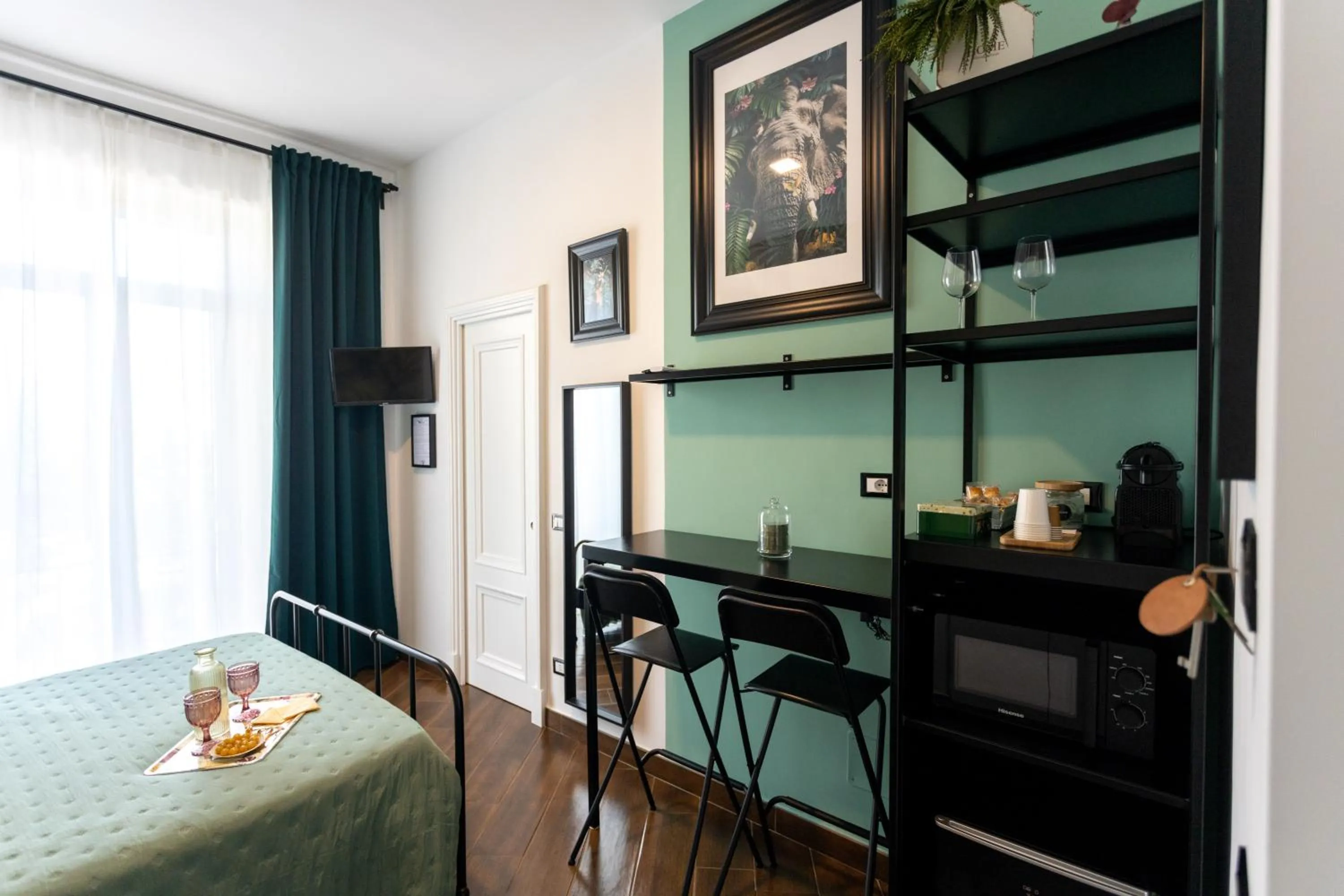 Bed in Il Sestante vista mare