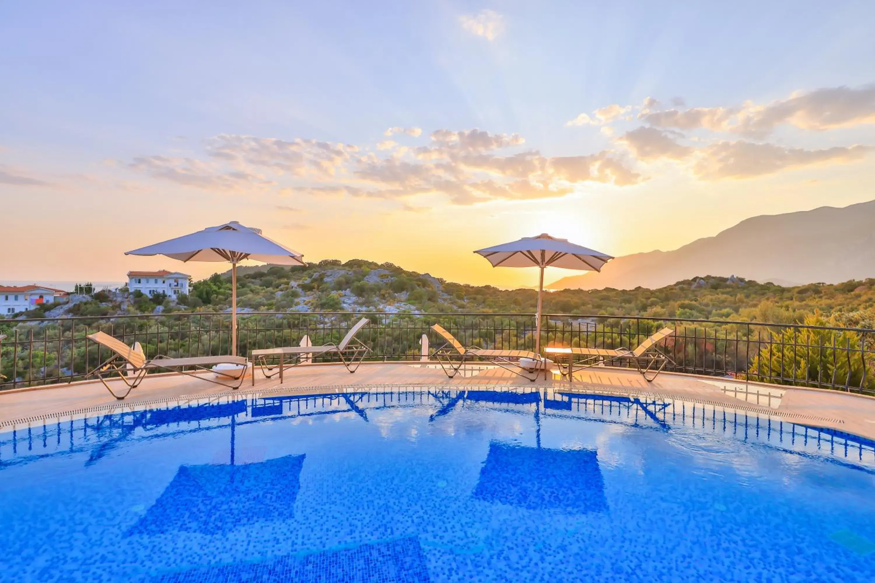 Pool view in Hill House Adult Only Pool view in Hill House Adult Only