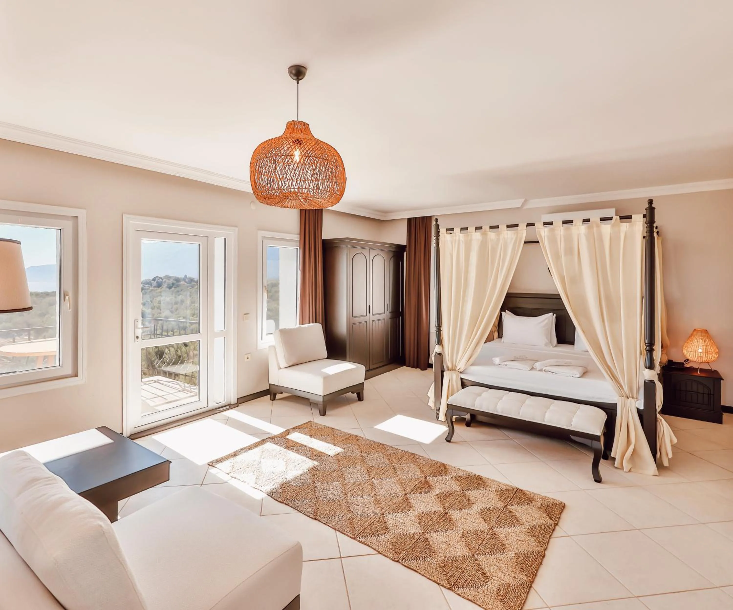 Bedroom, Bed in Hill House Adult Only