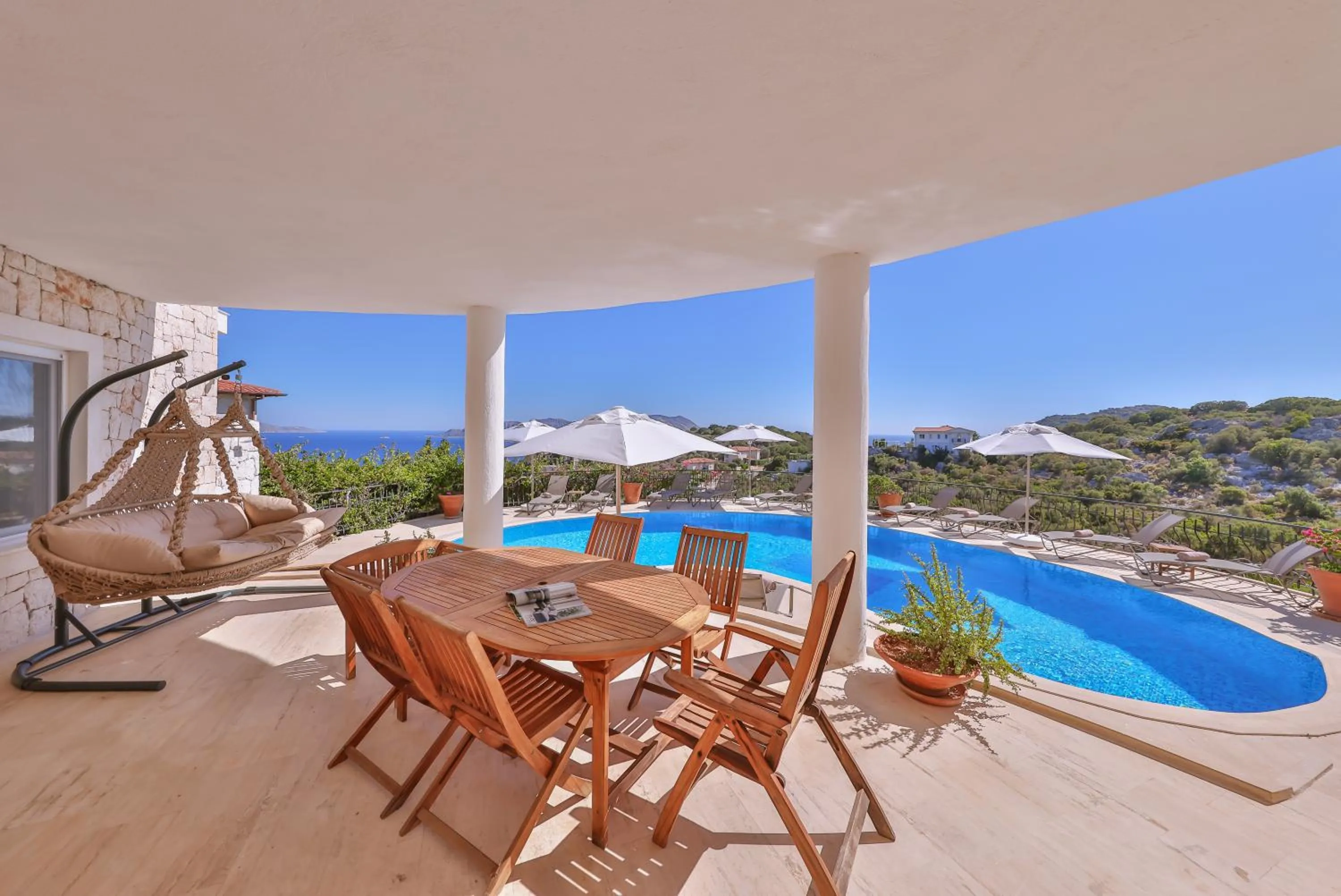 Swimming pool in Hill House Adult Only