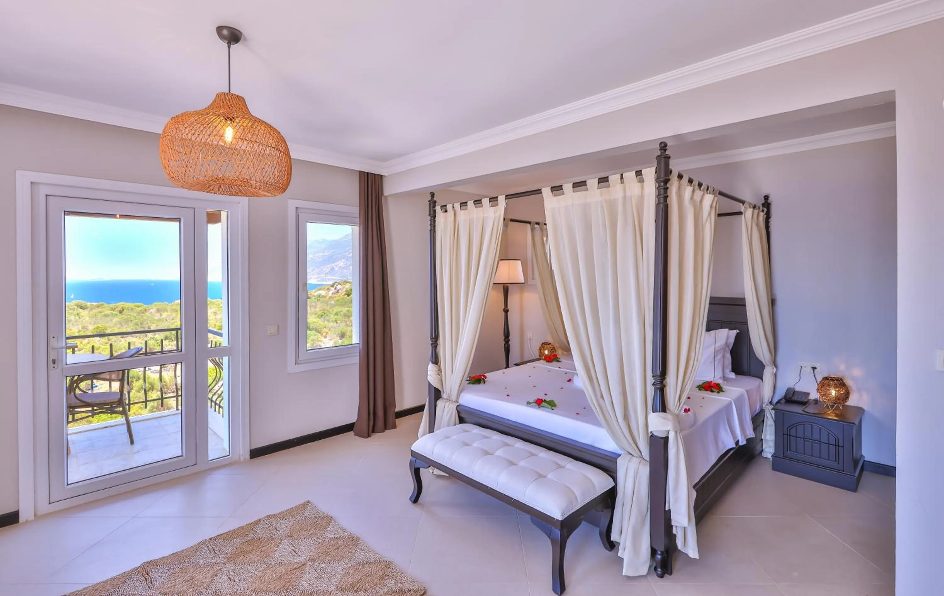 Bedroom, Bed in Hill House Adult Only