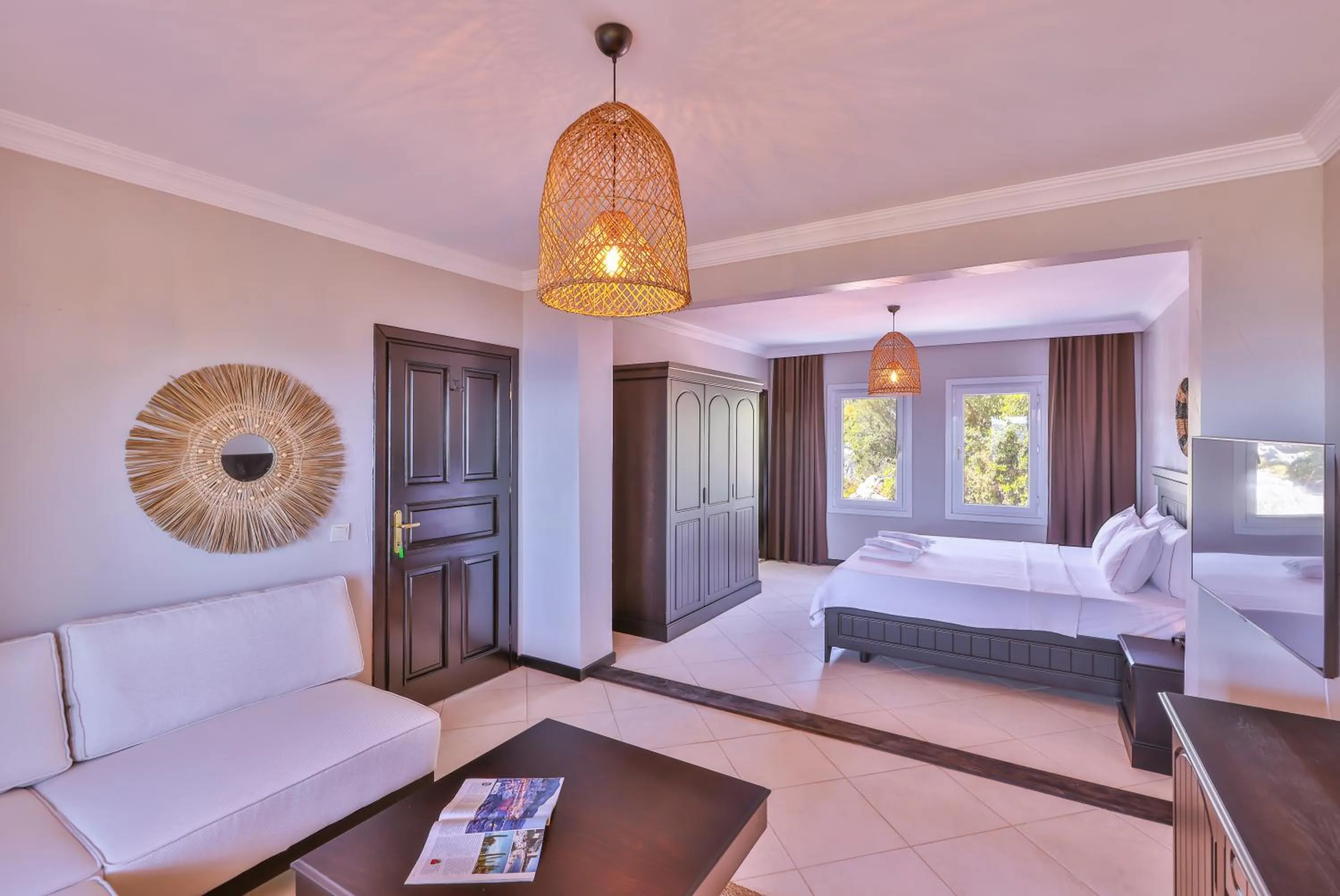 Bedroom, Bed in Hill House Adult Only