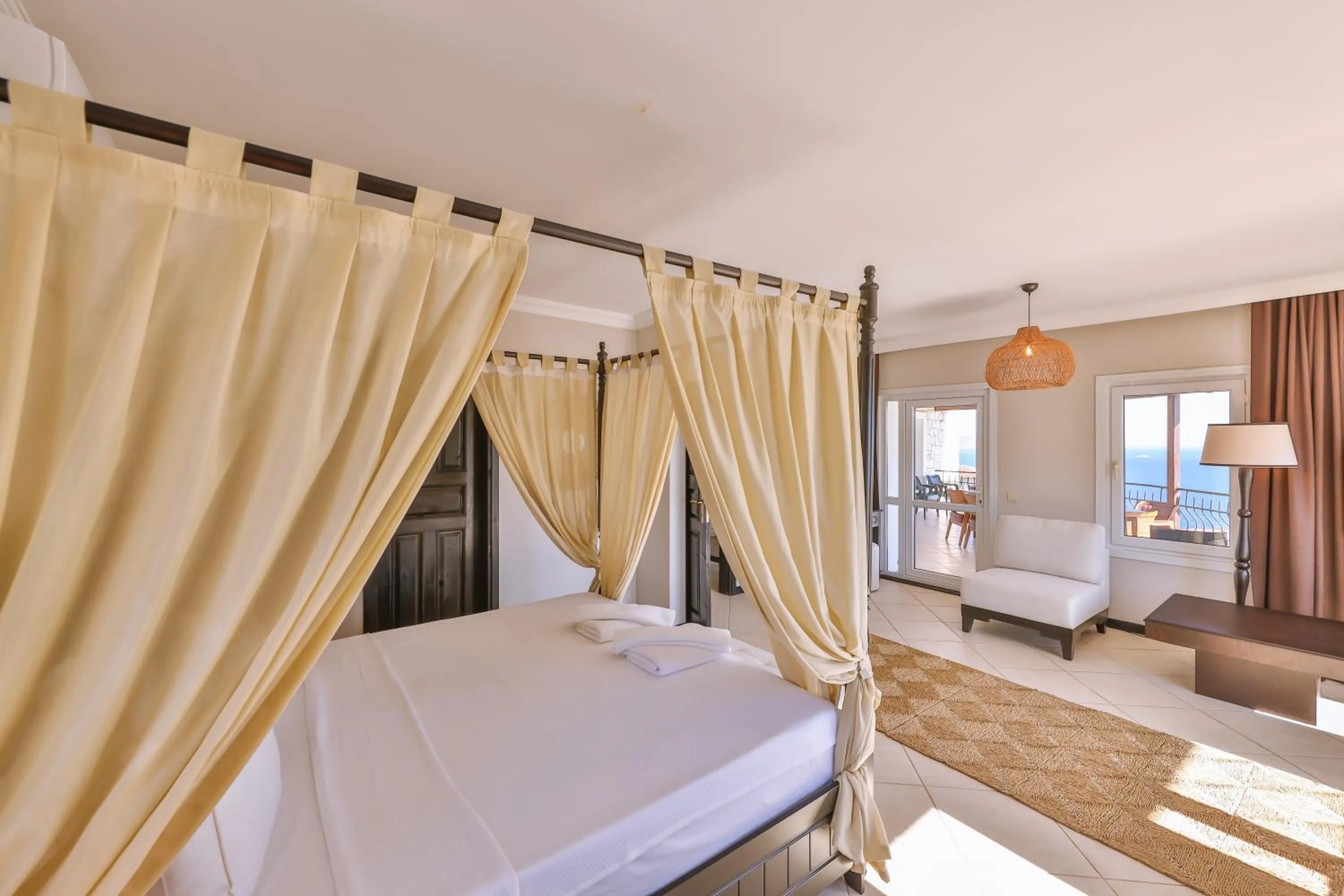 Bedroom, Bed in Hill House Adult Only