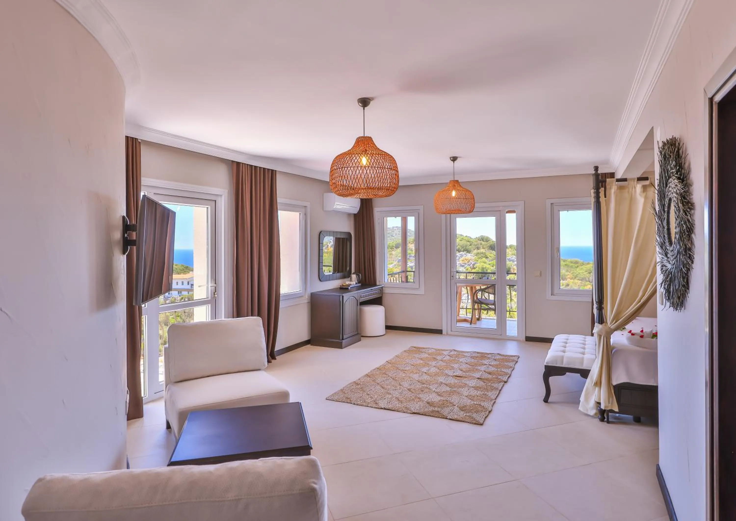 Bedroom, Bed in Hill House Adult Only