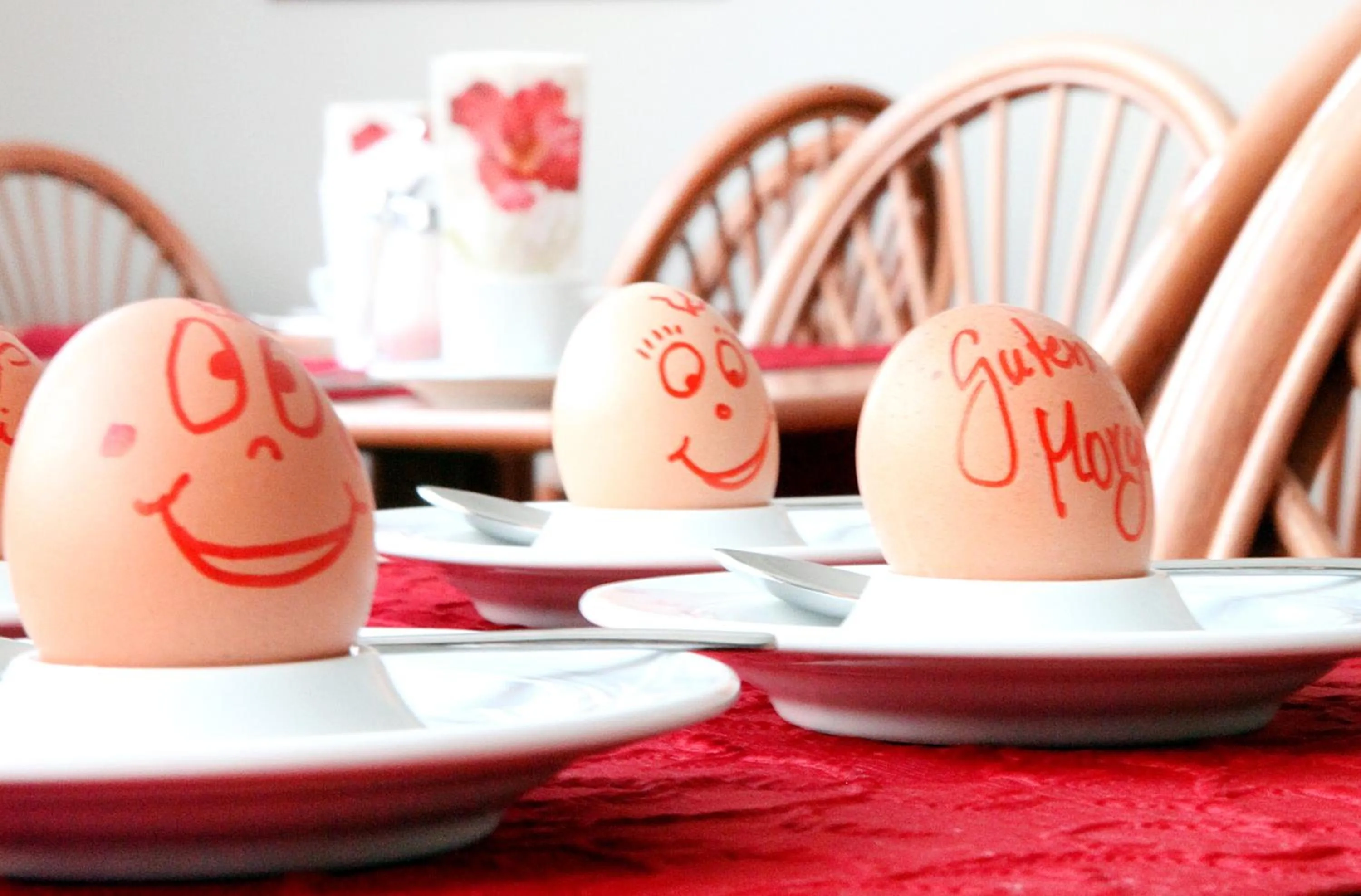 Buffet breakfast in Hotel Amerika