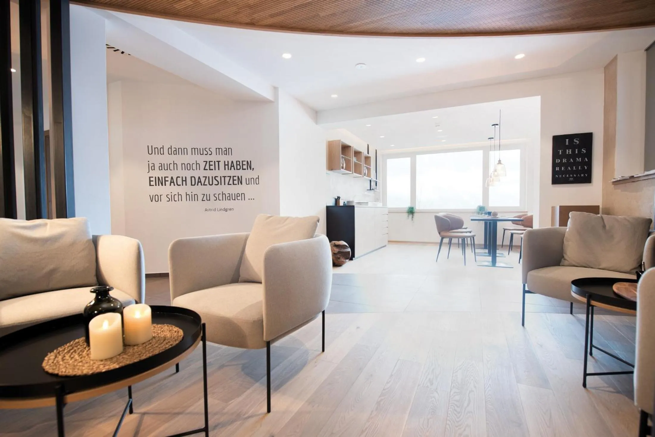 Seating area in Hotel Post am See