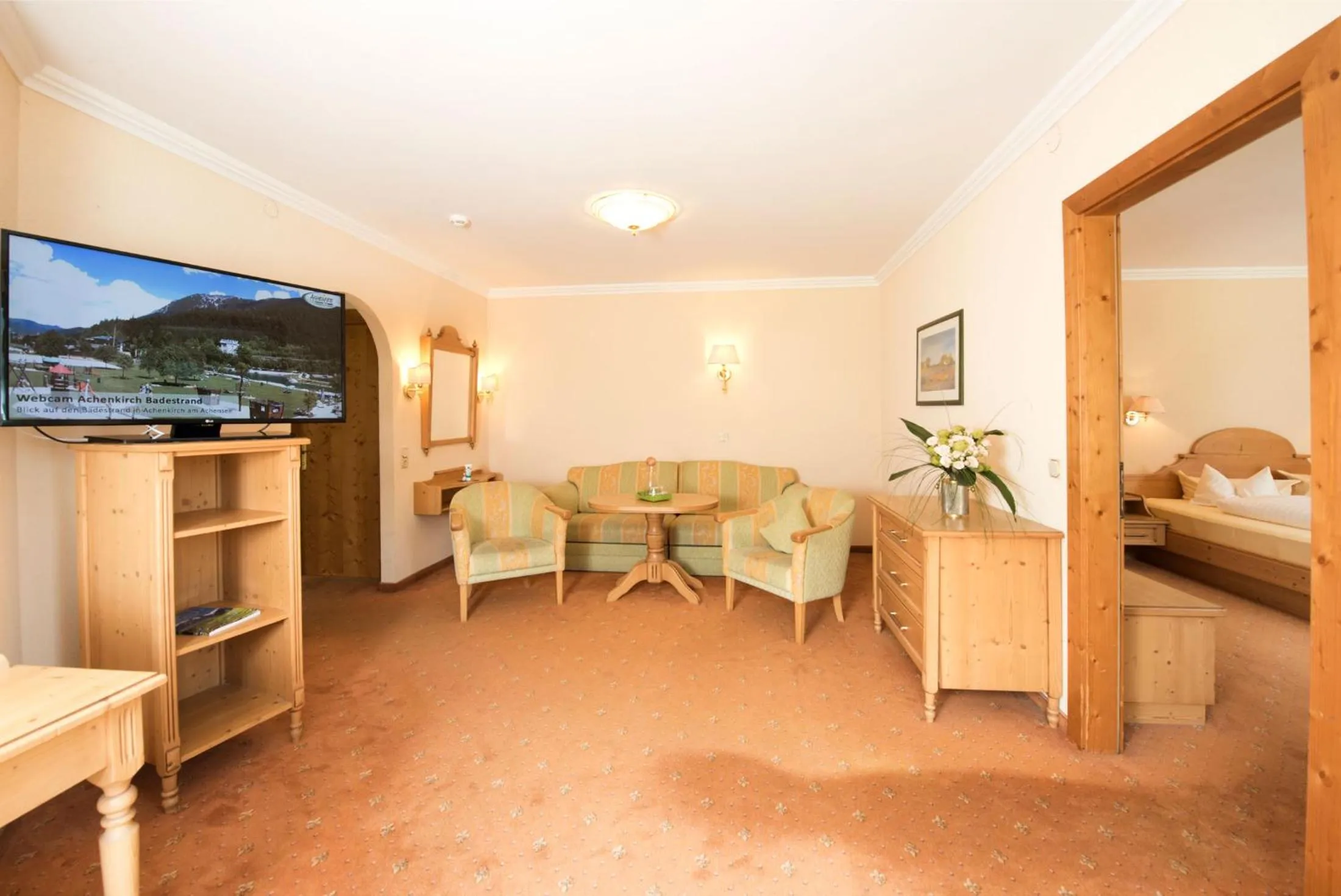 Seating area in Hotel Post am See