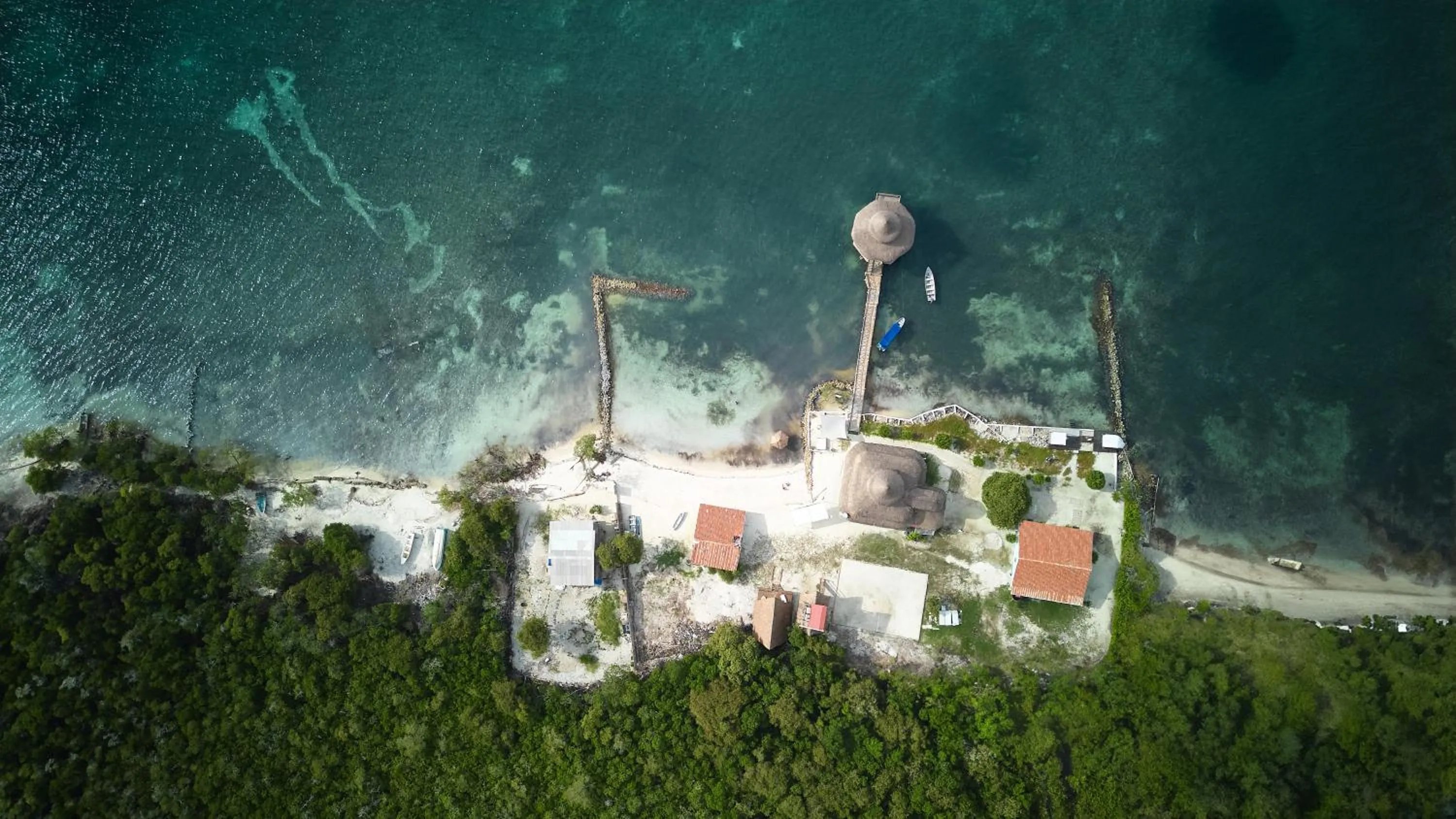 Bird's eye view in El Embrujo Tintipan