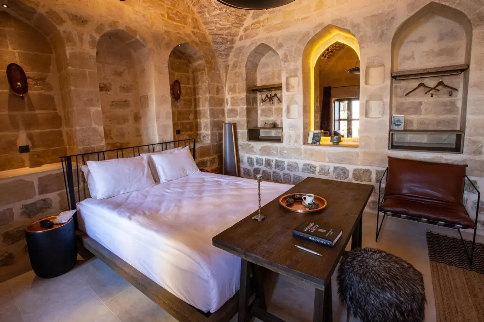 Bed in Mirsoum Hotel Bed in Mirsoum Hotel