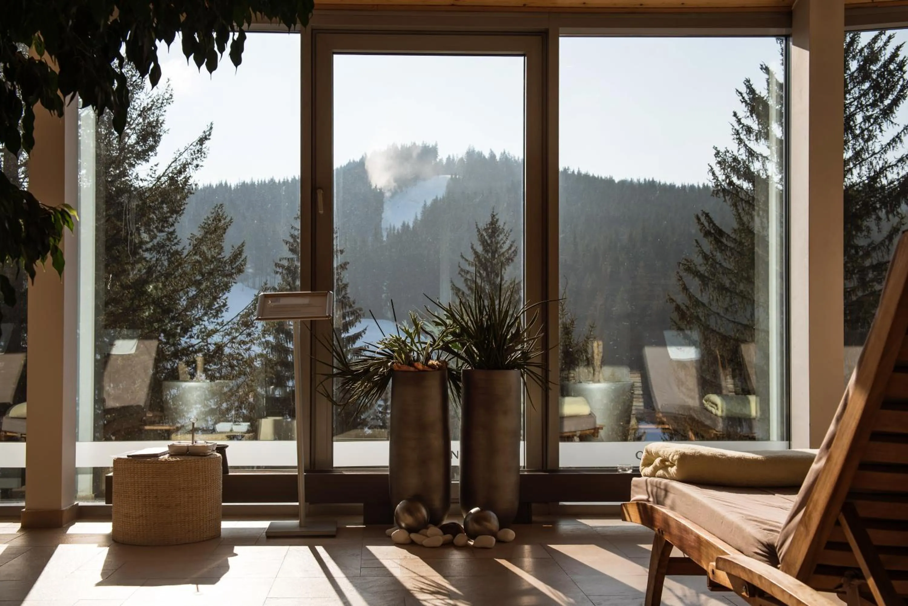 Winter in Spa hotel Lanterna