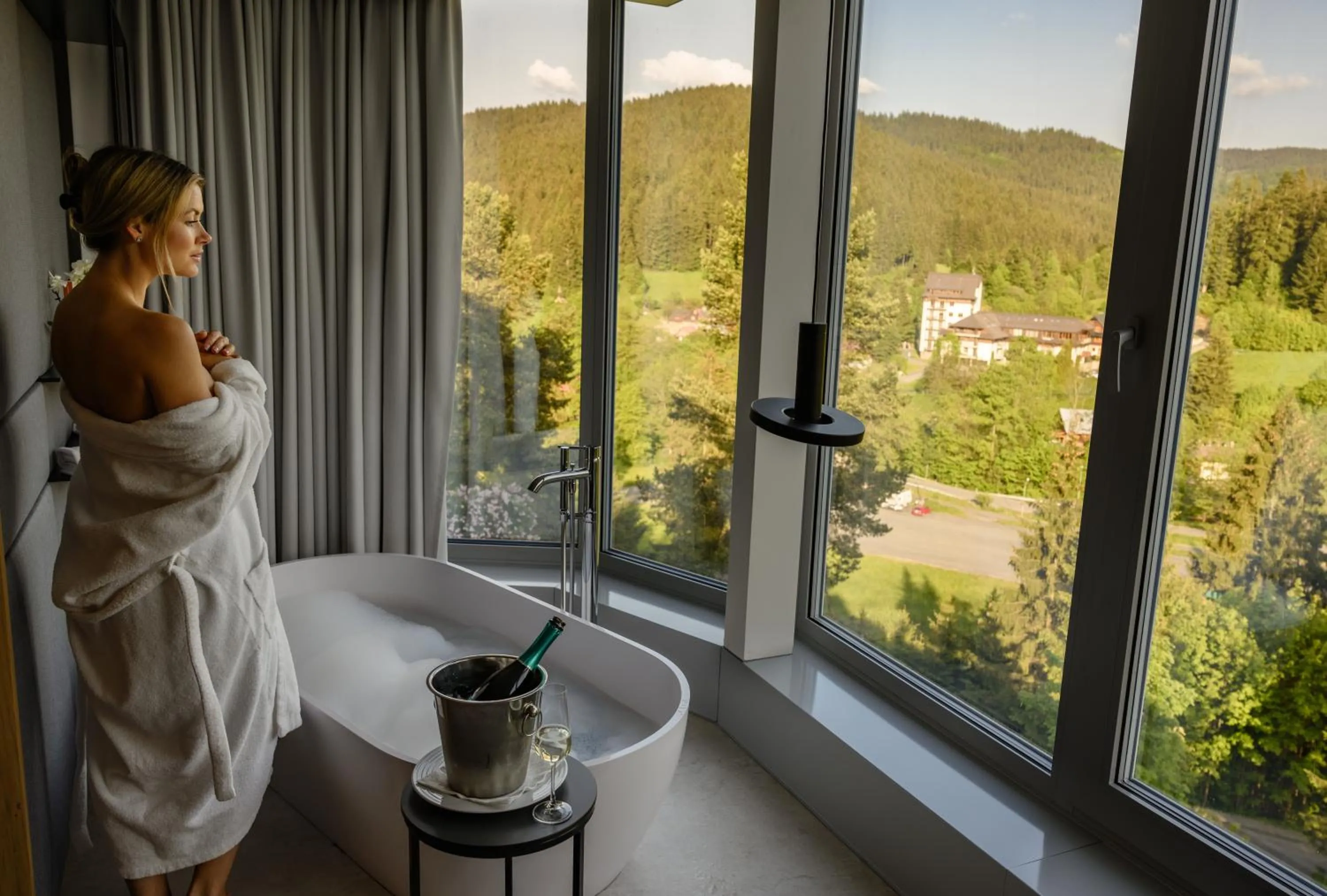 Bathroom in Spa hotel Lanterna