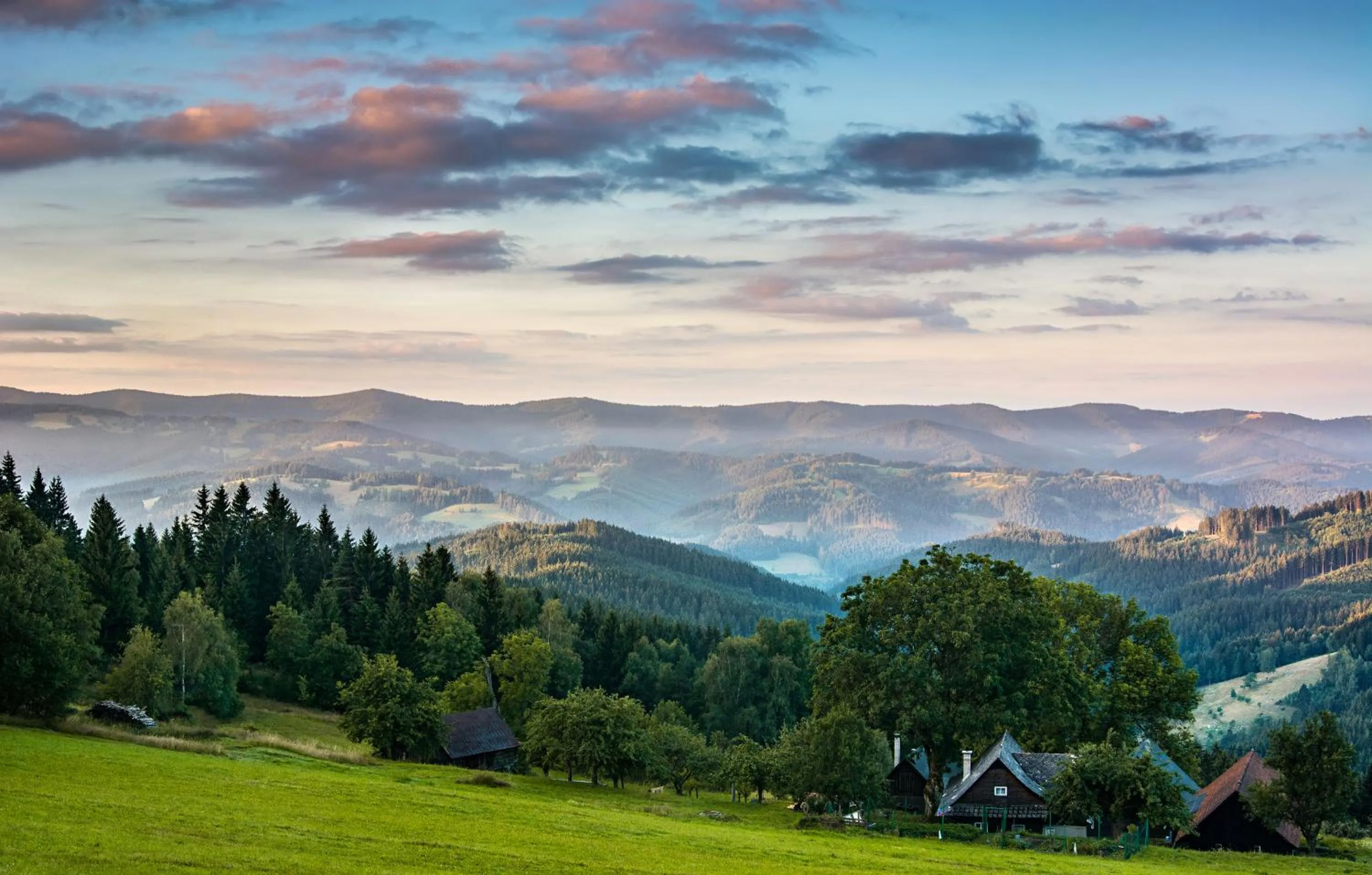 Natural landscape in Spa hotel Lanterna
