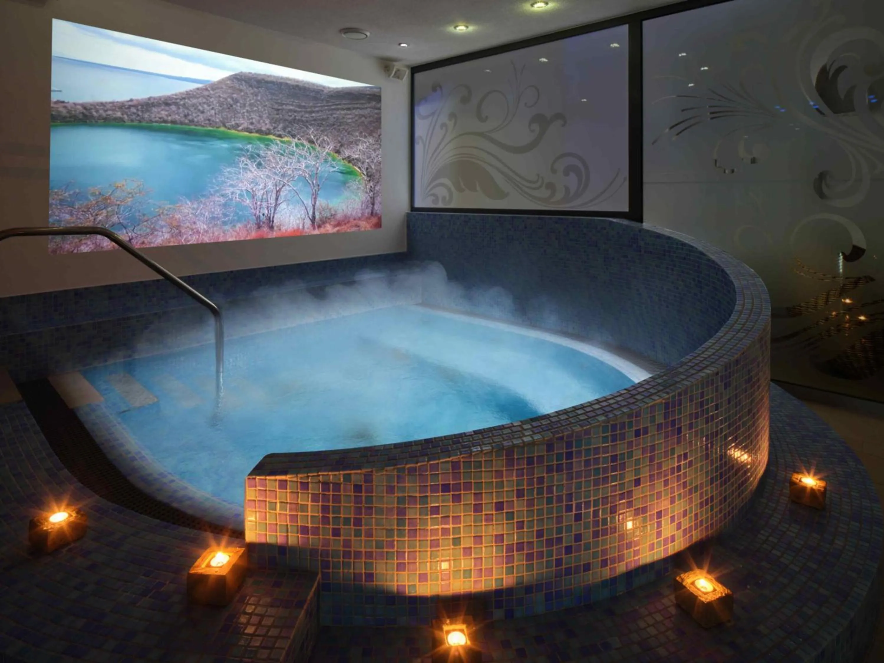 Hot Tub in Spa hotel Lanterna