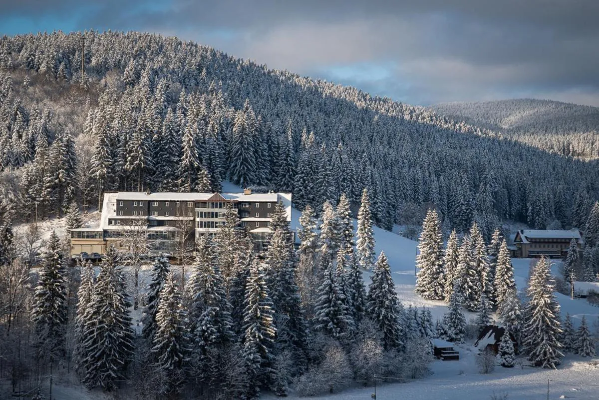 Property building in Spa hotel Lanterna