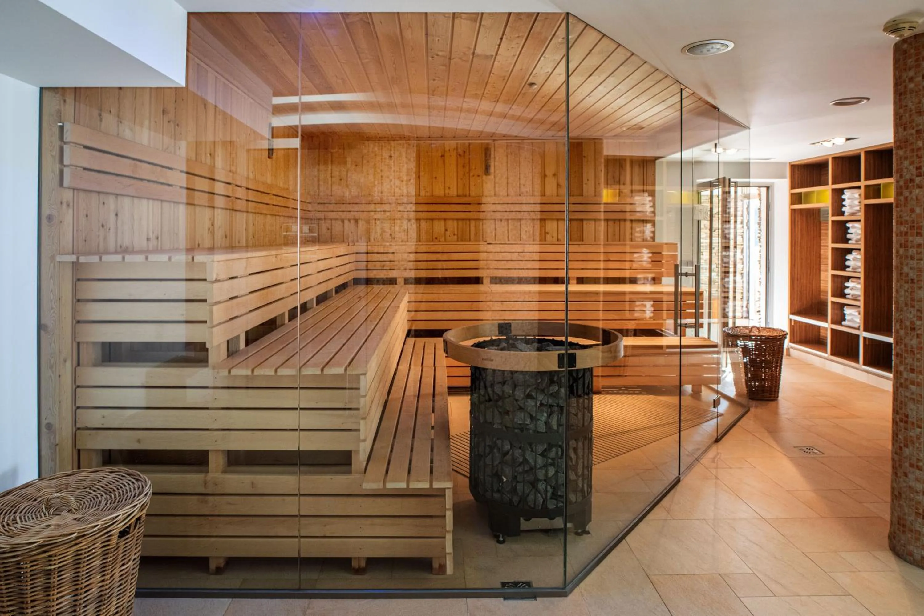 Sauna in Spa hotel Lanterna